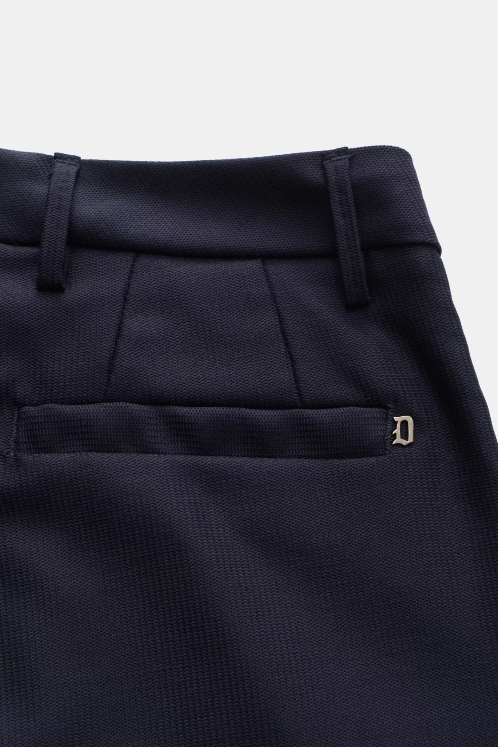 Wool Trousers 'Oscar' Navy>Dondup Fashion