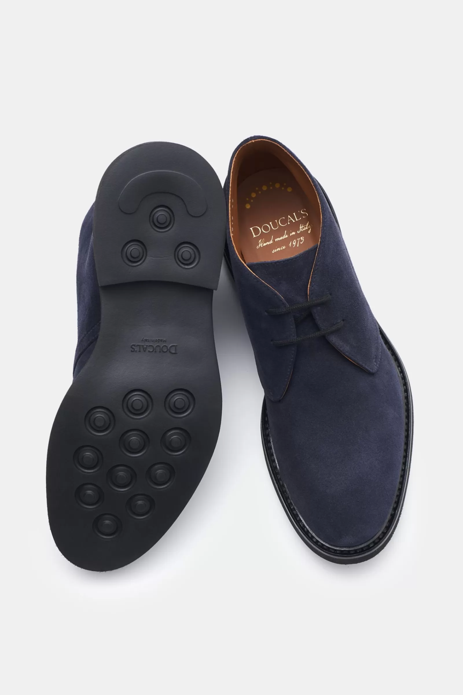 Chukka Boots Navy^Doucal's Best Sale