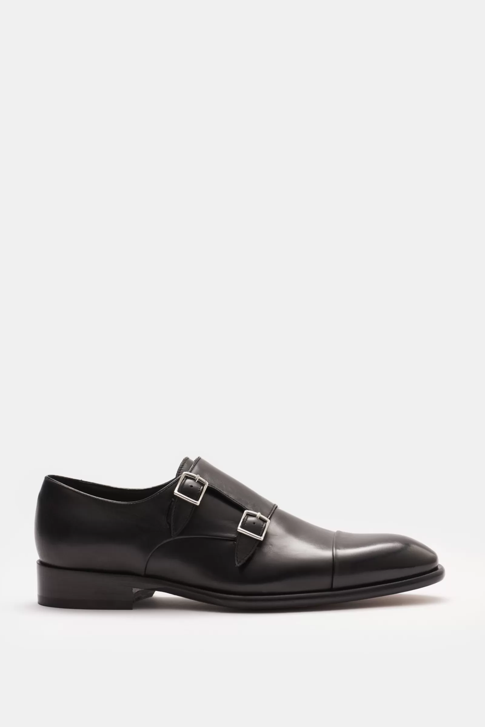 Double Monk Shoes Black^Doucal's Clearance