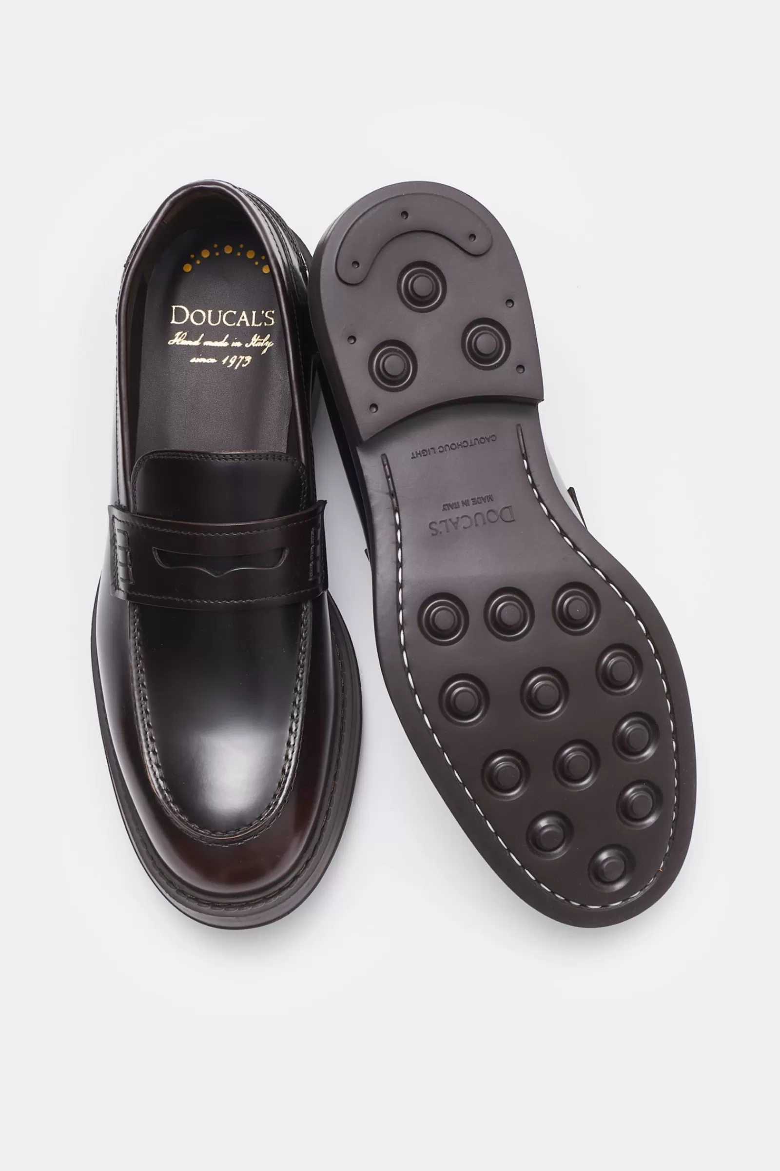 Penny Loafers Dark Brown^Doucal's Best Sale