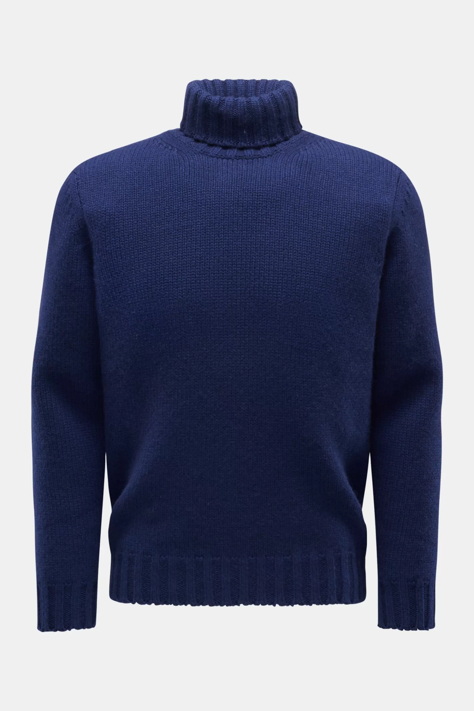 Cashmere Turtleneck Jumper Dark Blue^Drumohr Store