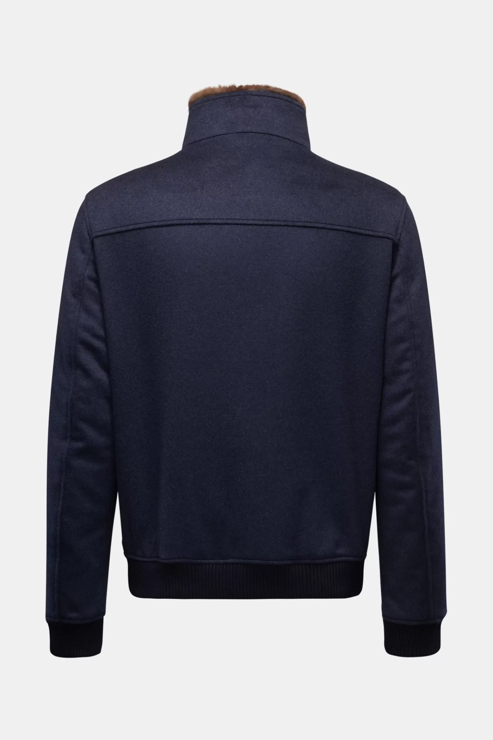 Cashmere Blouson 'Zeus Tiberio' Navy>Eddy Monetti Flash Sale