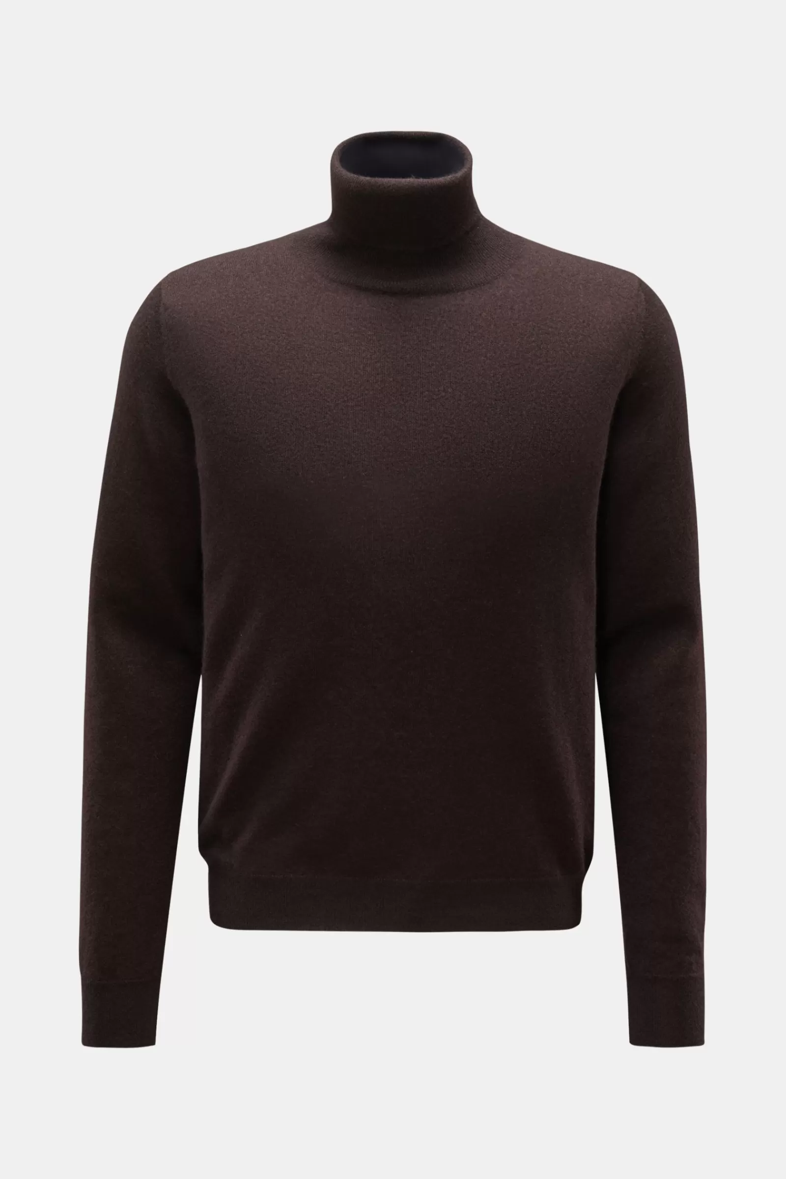 Turtleneck Jumper Dark Brown^Eddy Monetti Shop