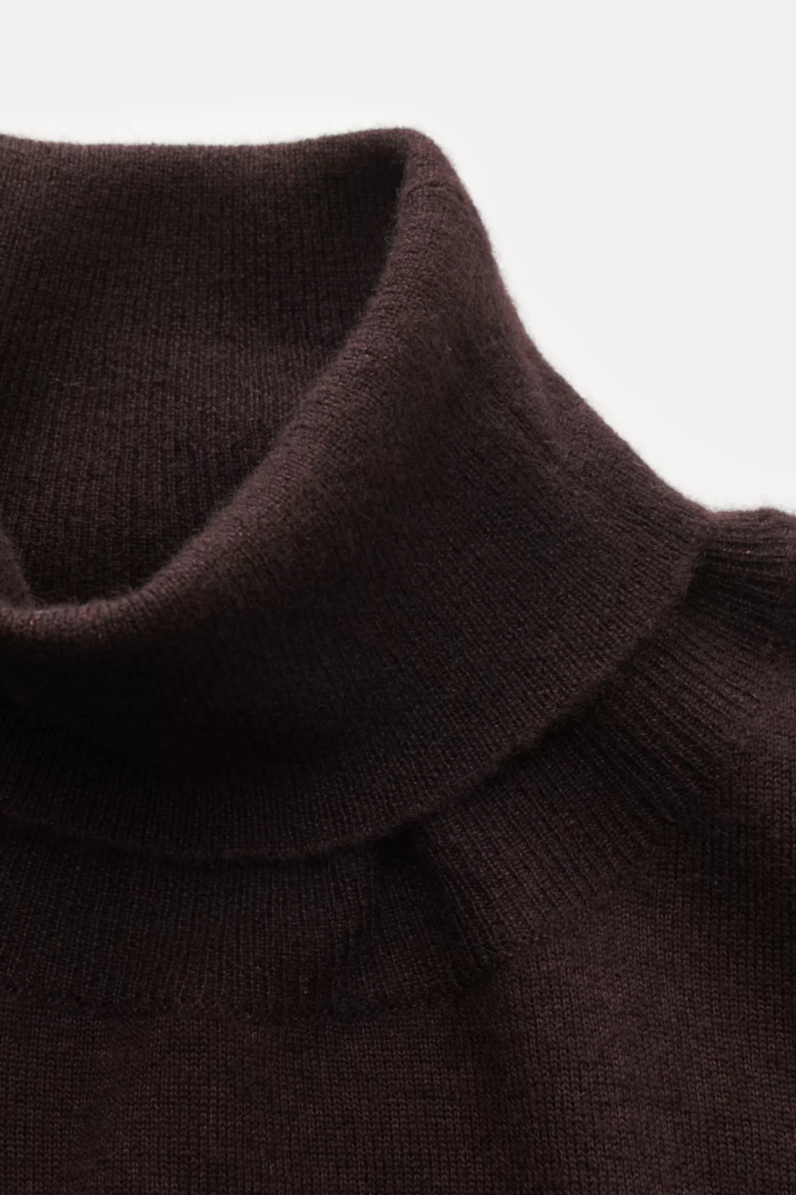 Turtleneck Jumper Dark Brown^Eddy Monetti Shop