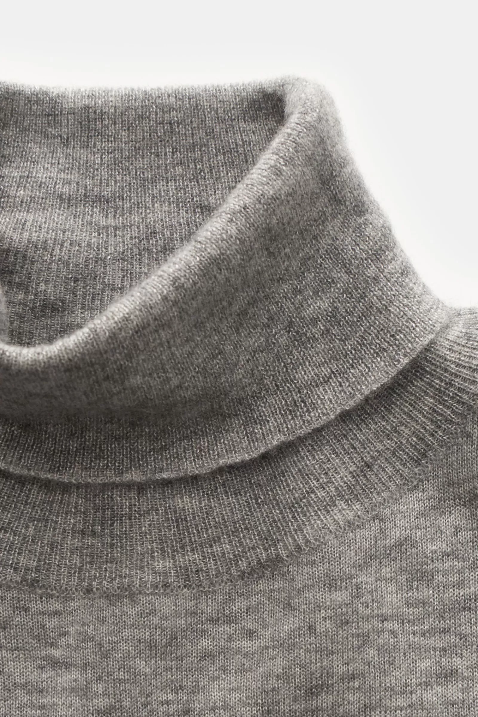 Turtleneck Jumper Grey^Eddy Monetti New