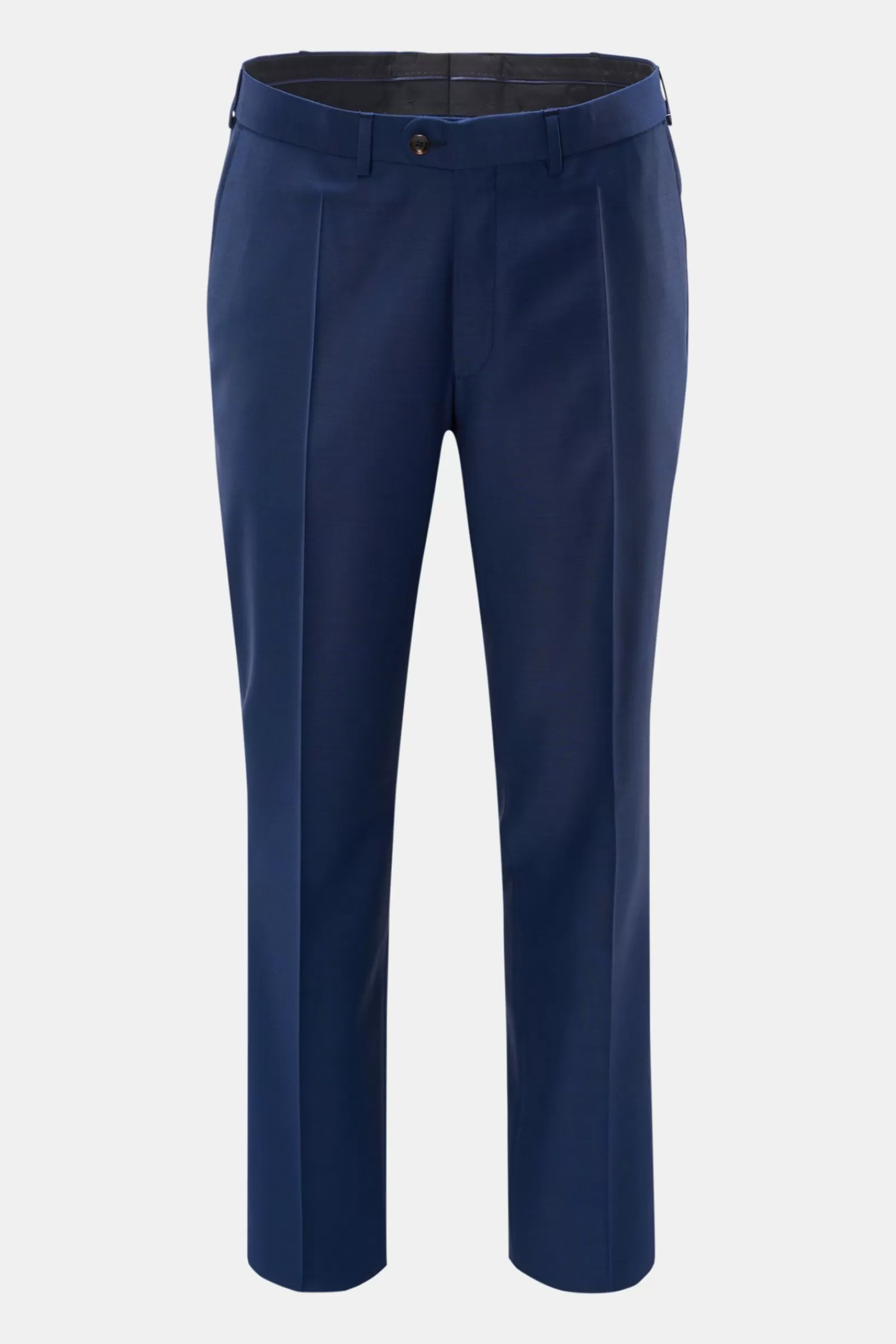 Wool Trousers 'Jeff' Dark Blue>Eduard Dressler Cheap