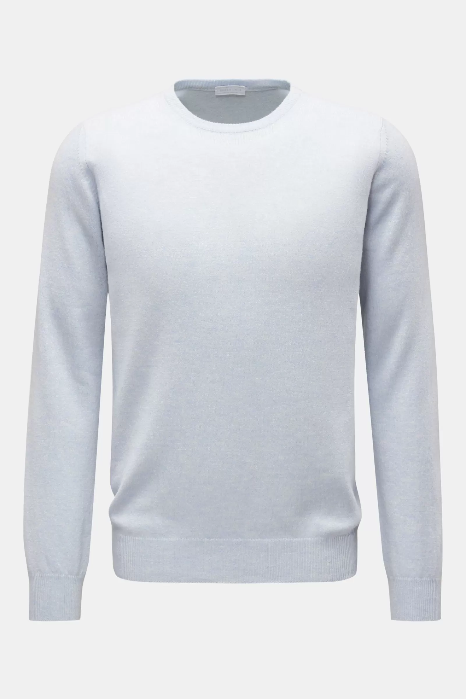 Essentials Cashmere Crew Neck Jumper Light Blue^* Clearance