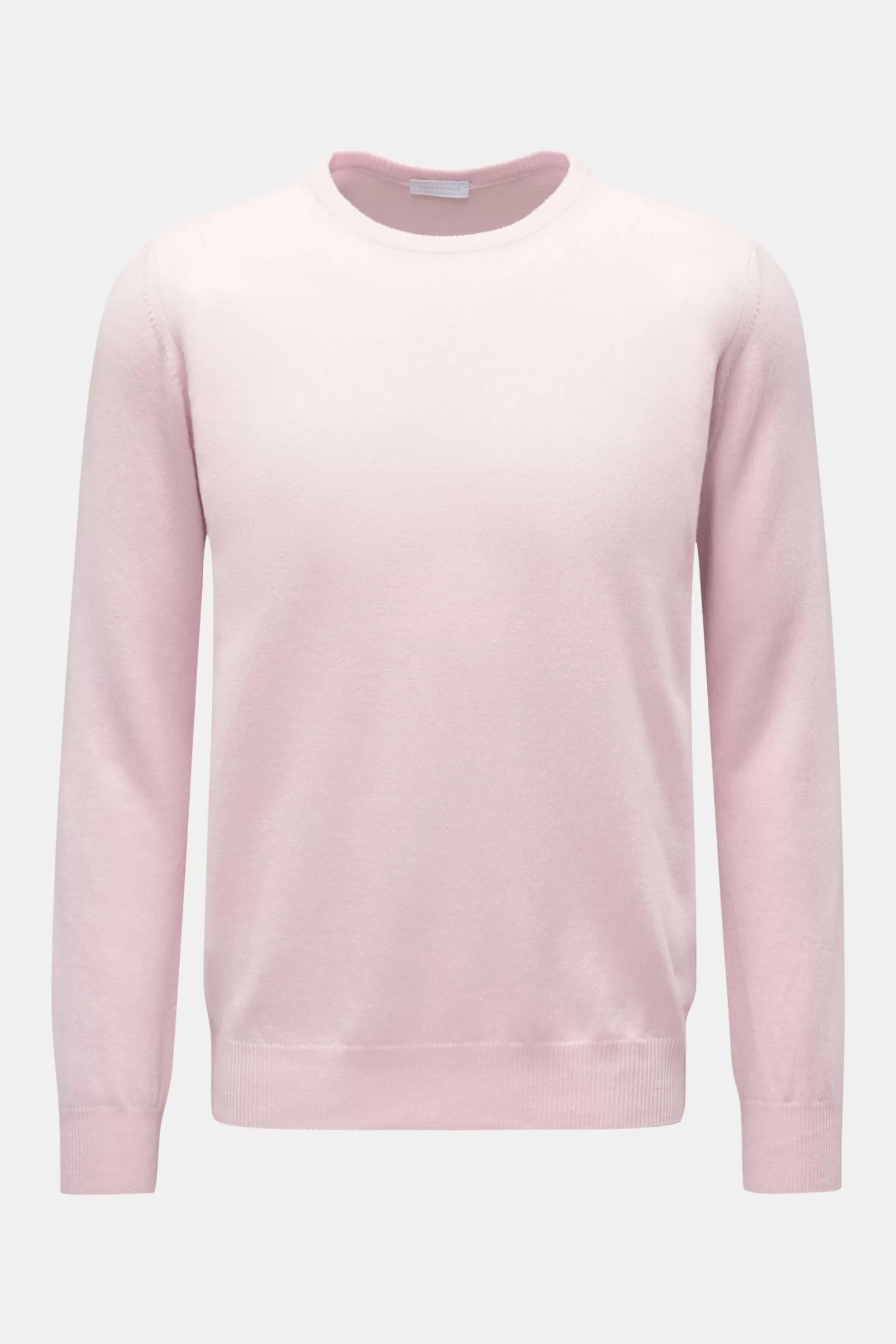 Essentials Cashmere Crew Neck Jumper Rose^* Hot