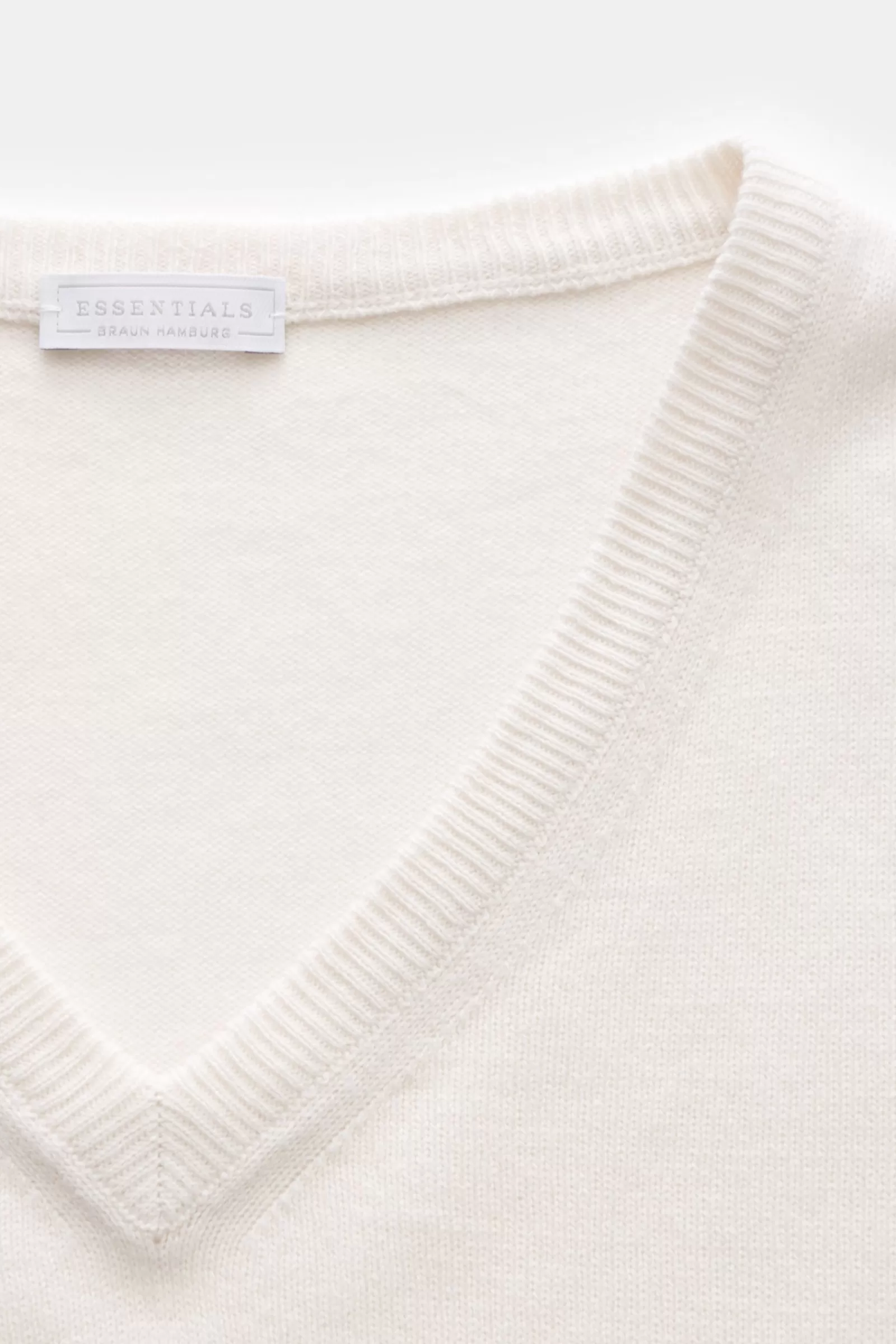 Essentials Cashmere V-Neck Jumper Off-White^* Online