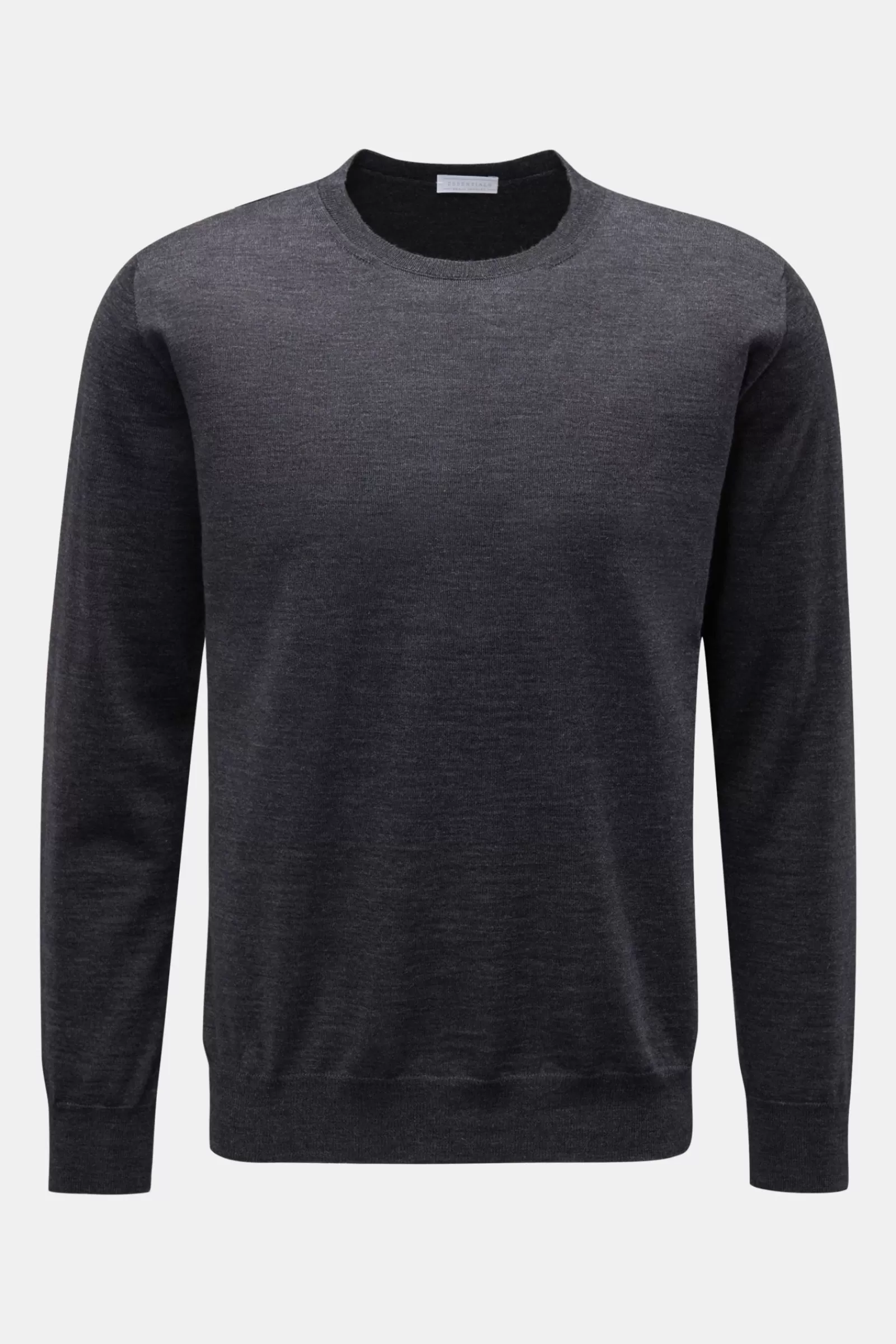 Essentials Merino Feinstrick-Pullover Anthrazit^* Clearance