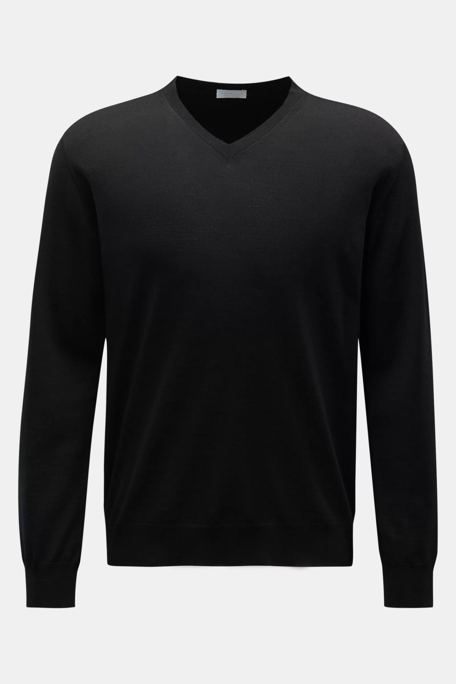 Essentials Merino Fine Knit Jumper Black^* New