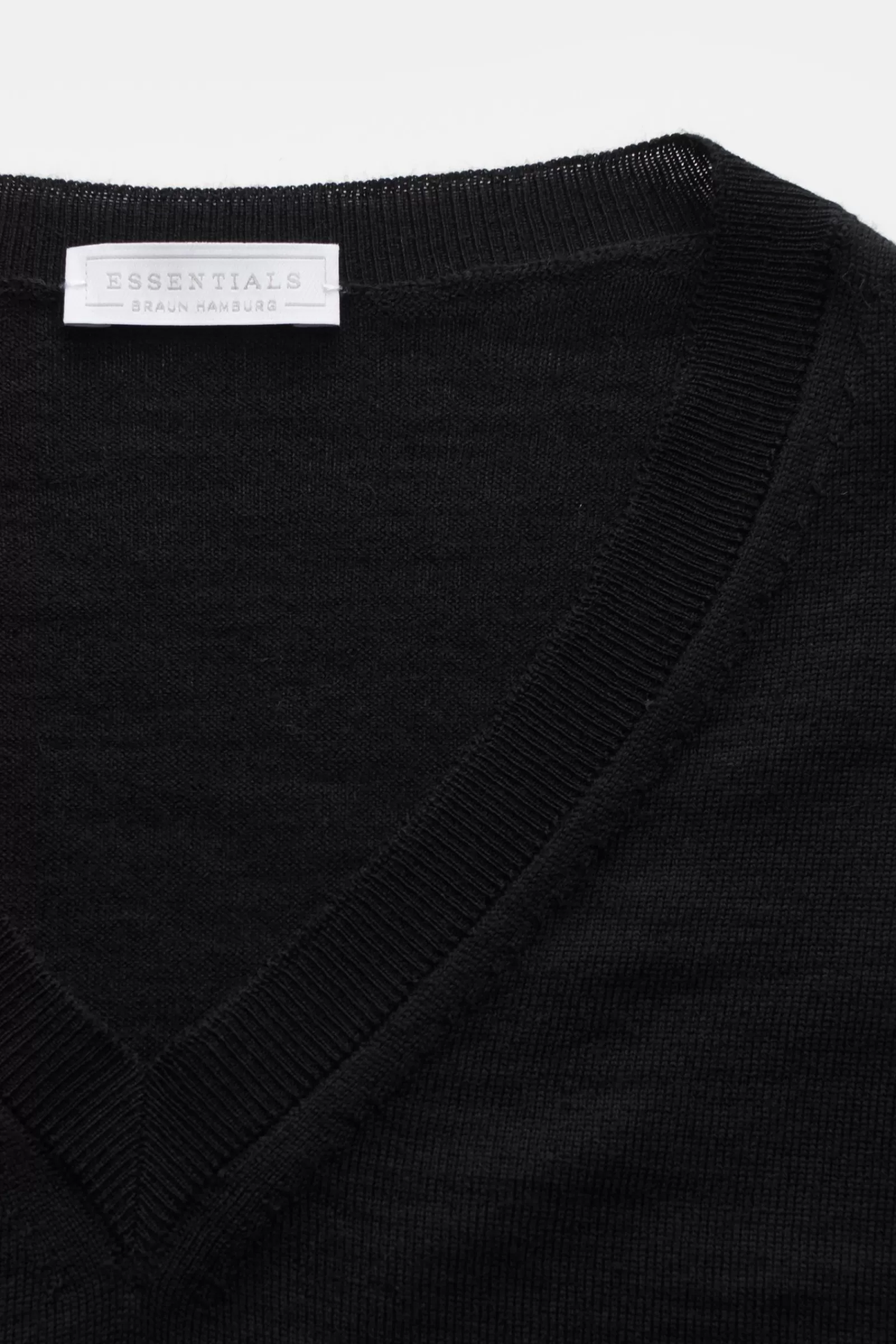 Essentials Merino Fine Knit Jumper Black^* New