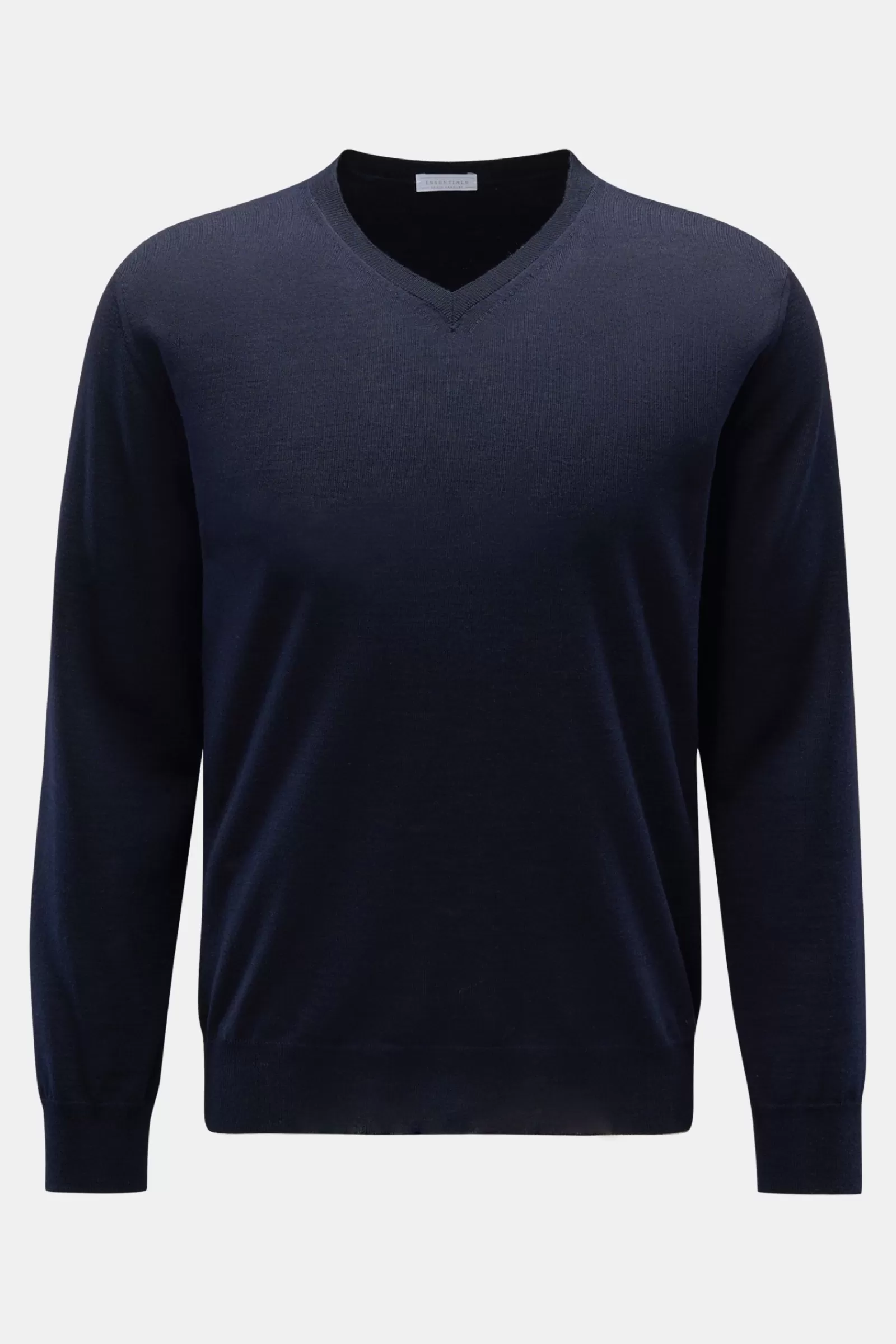 Essentials Merino Fine Knit Jumper Navy^* Flash Sale