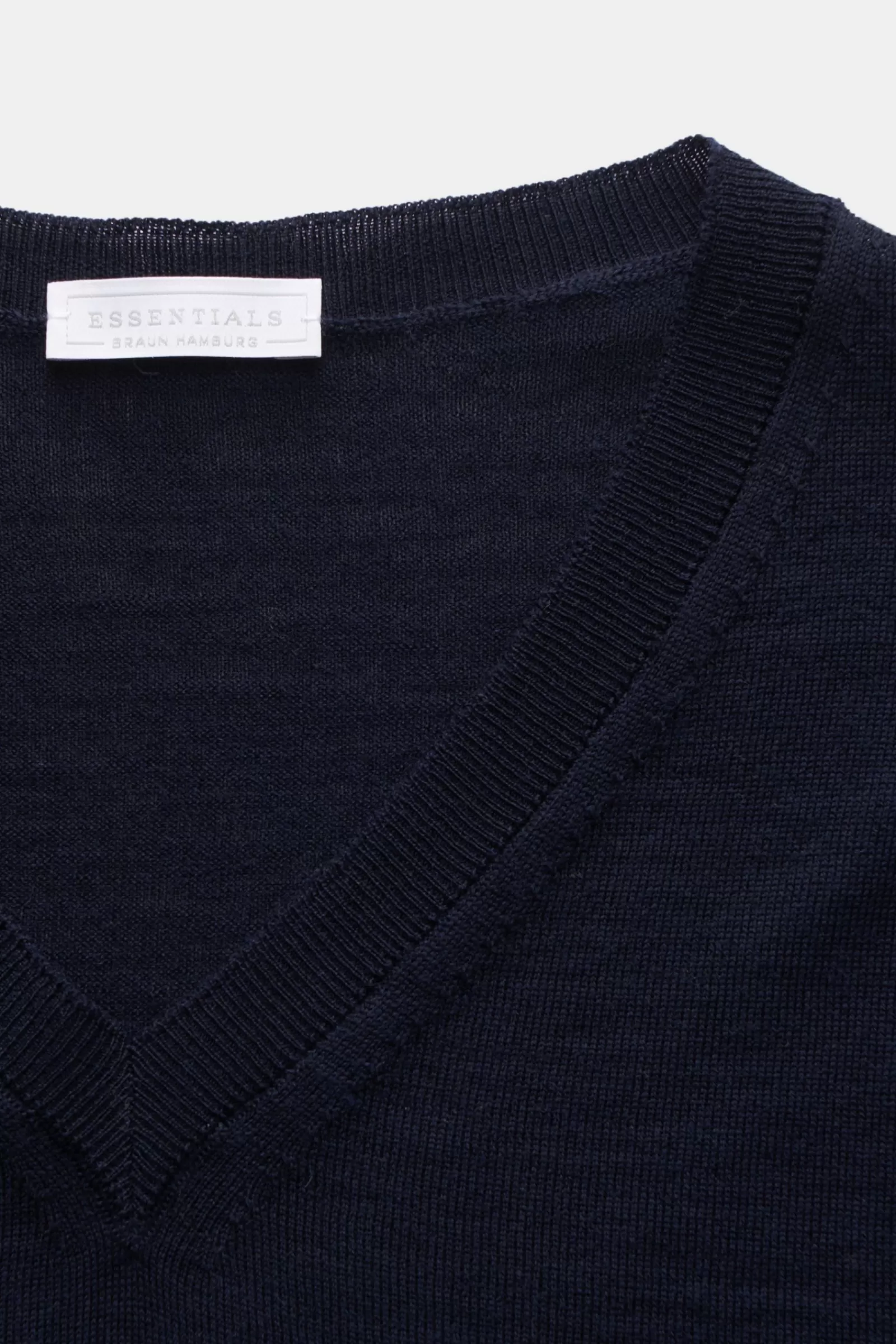 Essentials Merino Fine Knit Jumper Navy^* Flash Sale