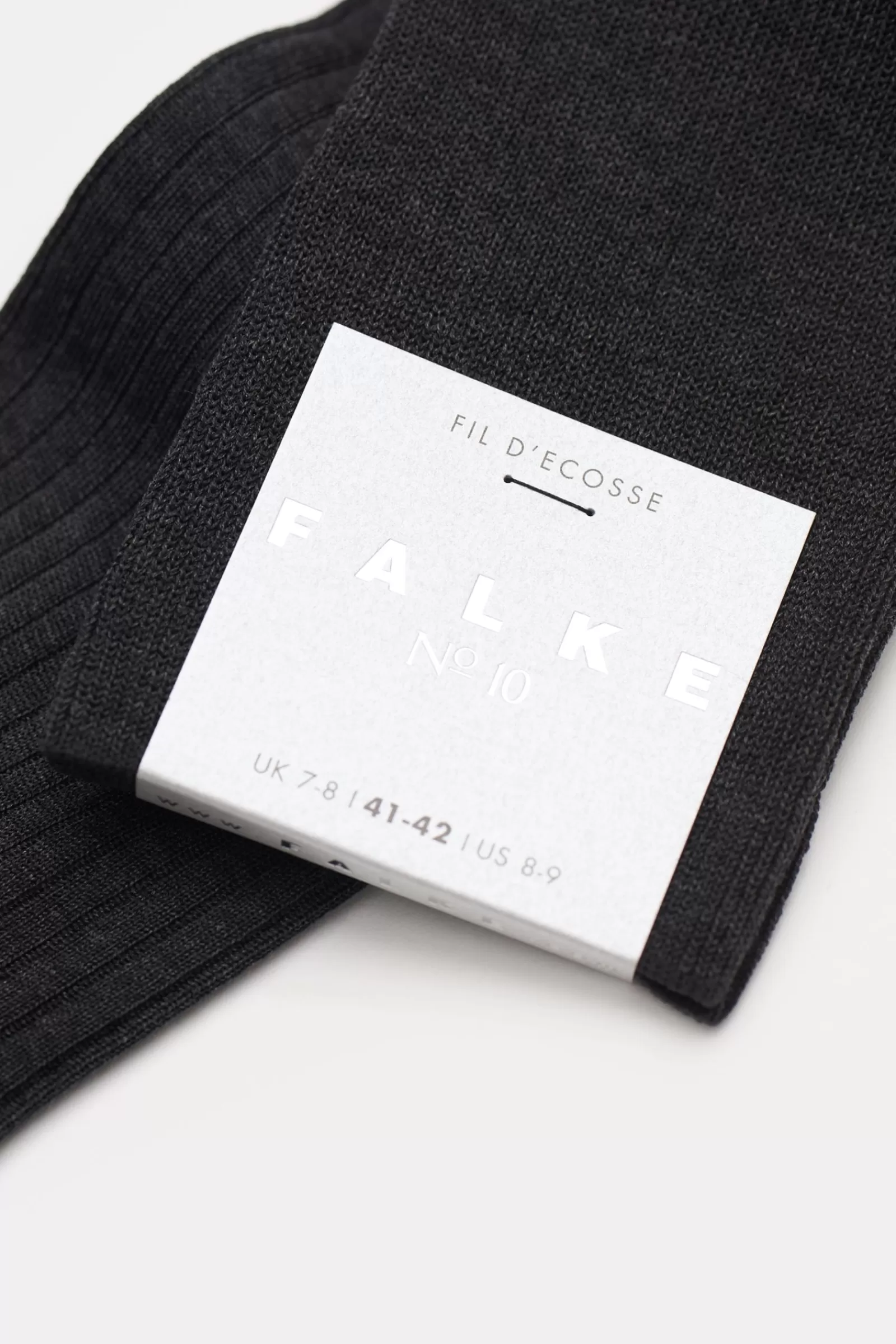 Knee High Sock 'No. 10' Dark Grey>Falke Best Sale