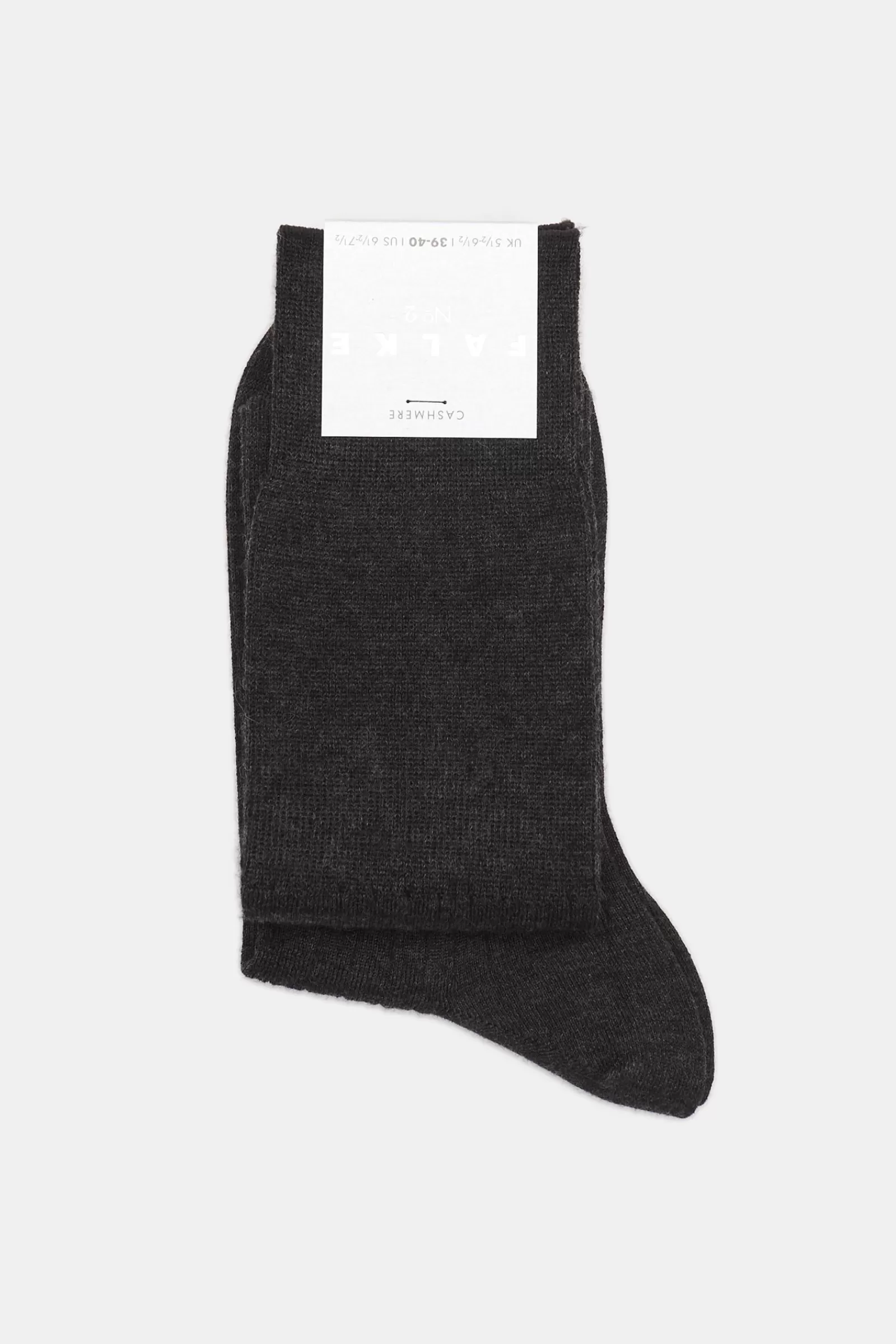 Knee High Sock 'No. 2' Anthracite>Falke Outlet