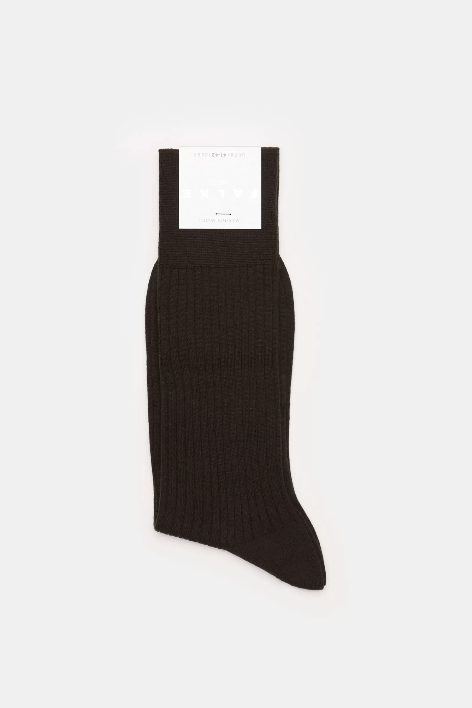 Sock 'No. 7' Dark Brown>Falke Fashion