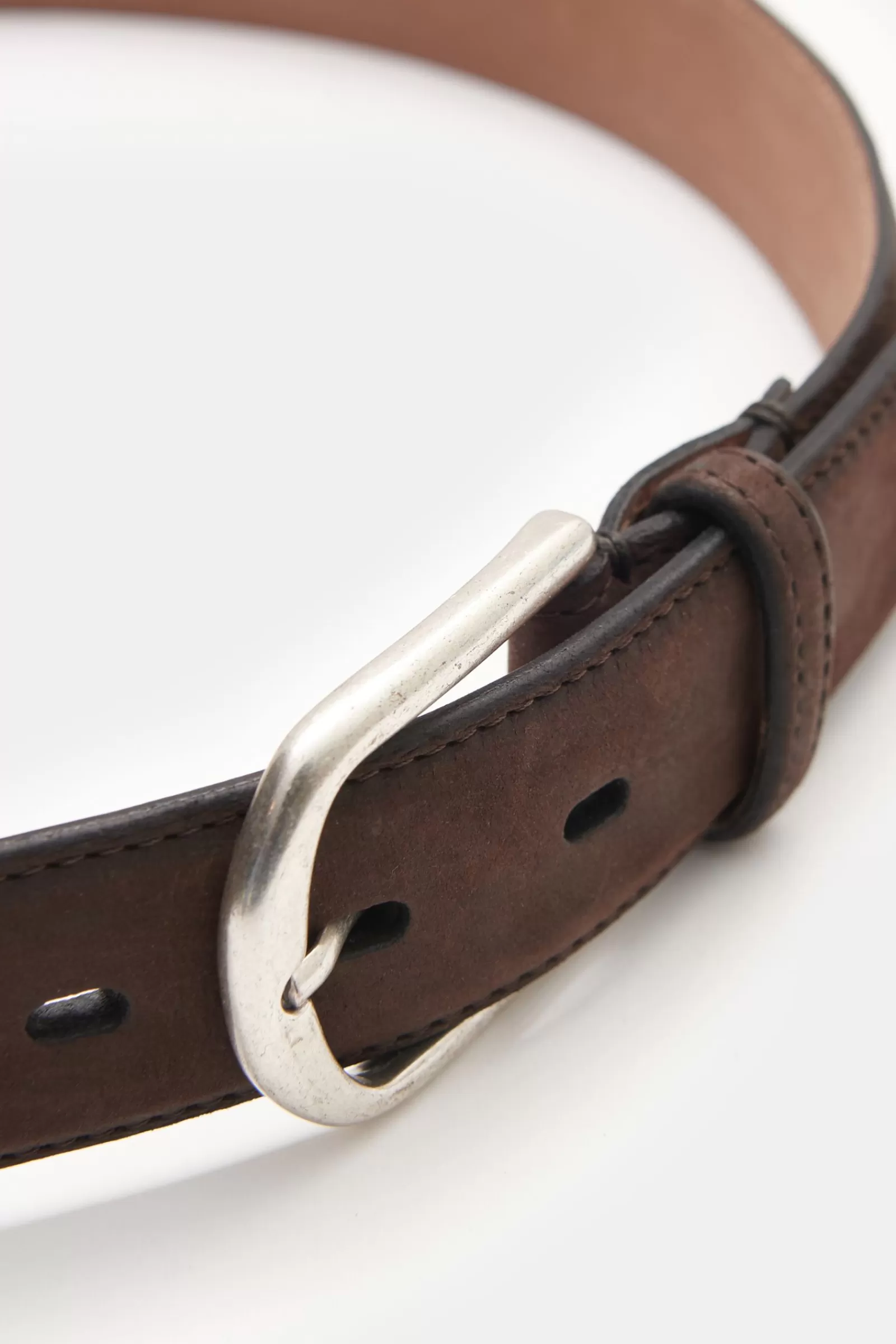 Antelope Leather Belt Brown^Fausto Colato Discount