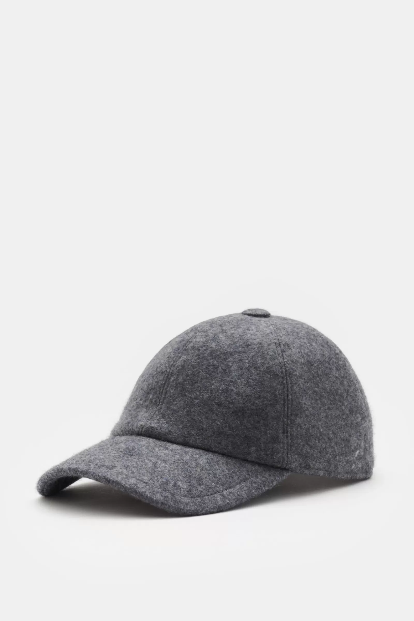 Cashmere Baseball Cap 'Land' Grey^Fedeli Outlet