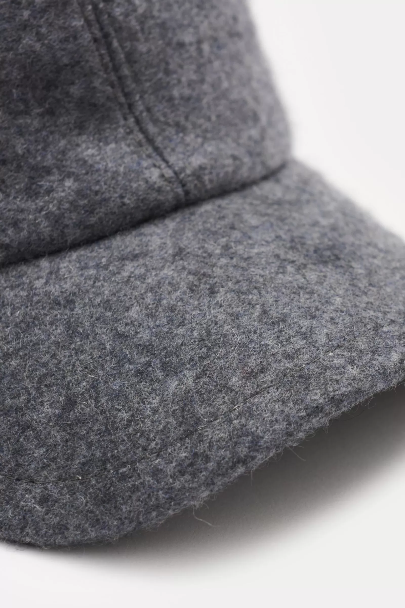 Cashmere Baseball Cap 'Land' Grey^Fedeli Outlet