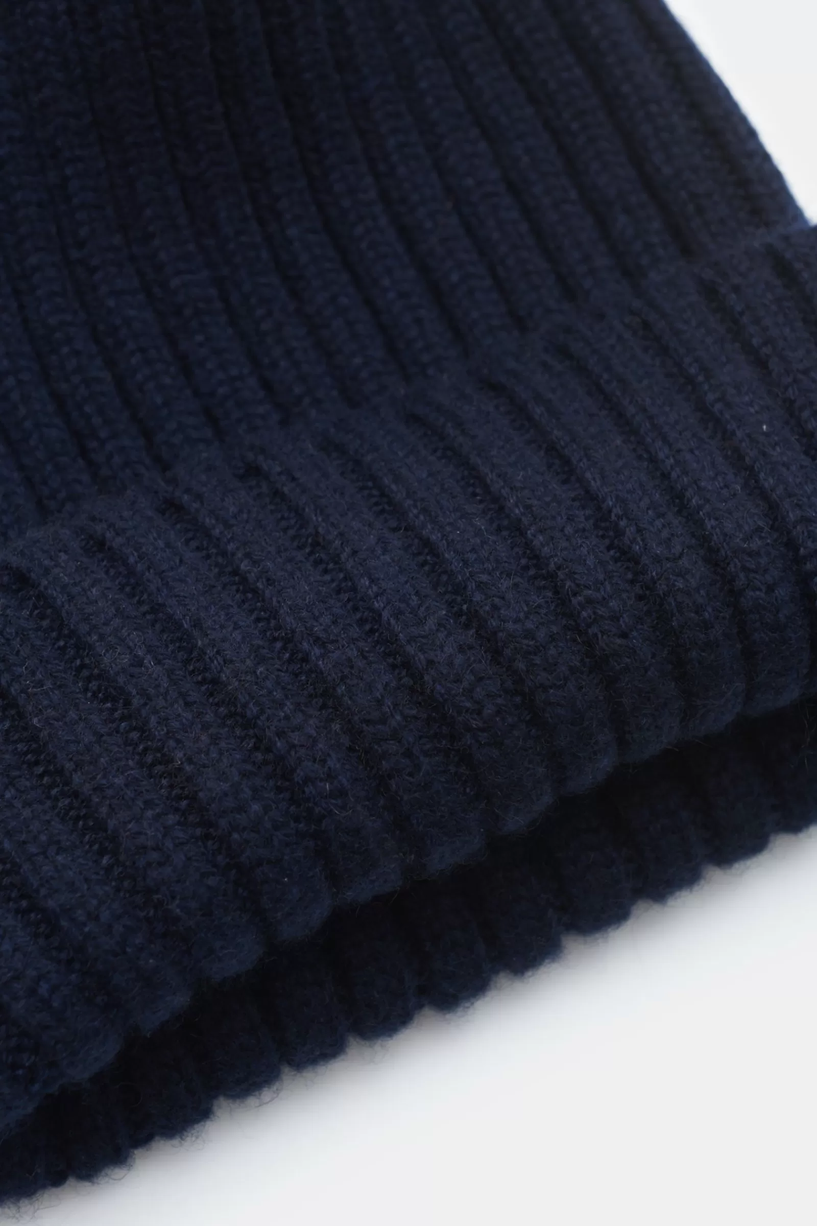 Cashmere Beanie Navy^Fedeli New