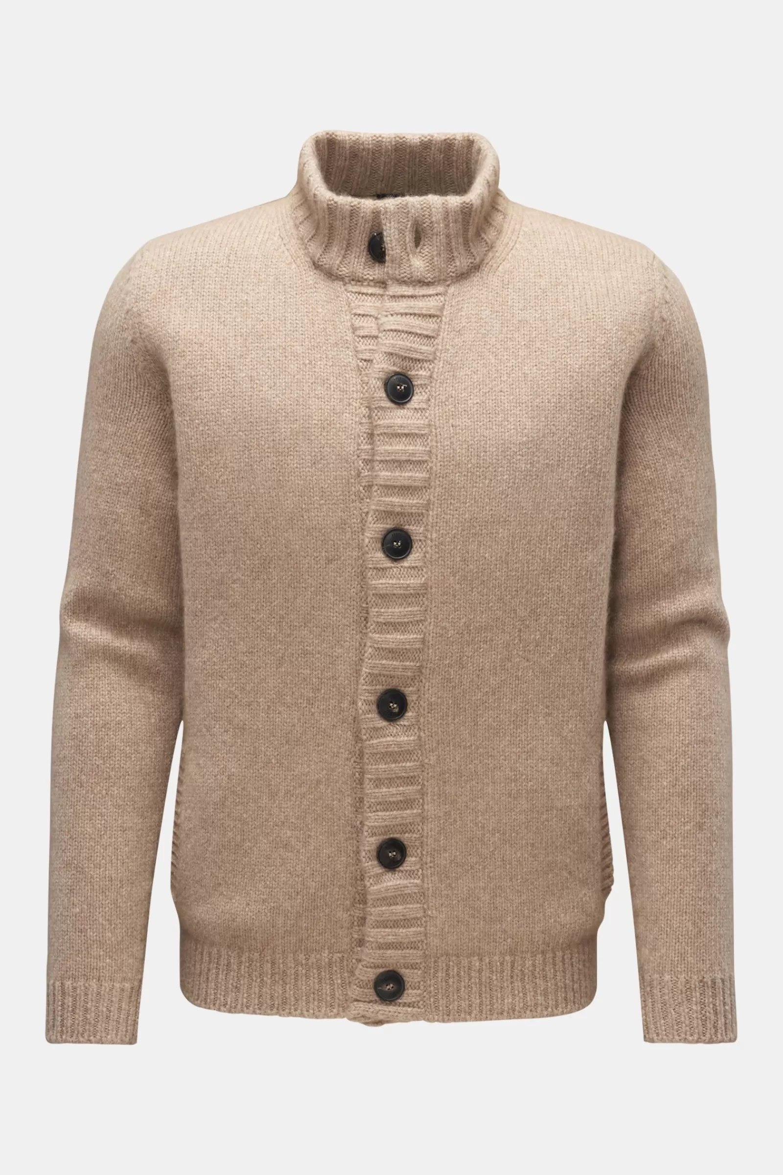 Cashmere Cardigan 'Breva' Beige^Fedeli Hot