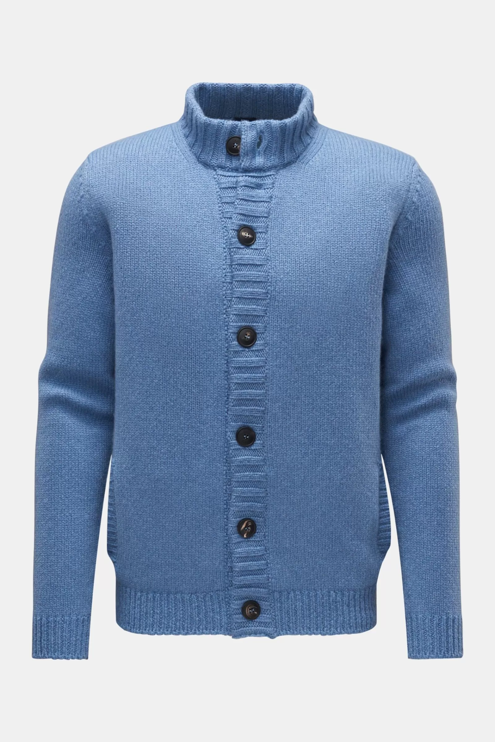 Cashmere Cardigan 'Breva' Blue^Fedeli New