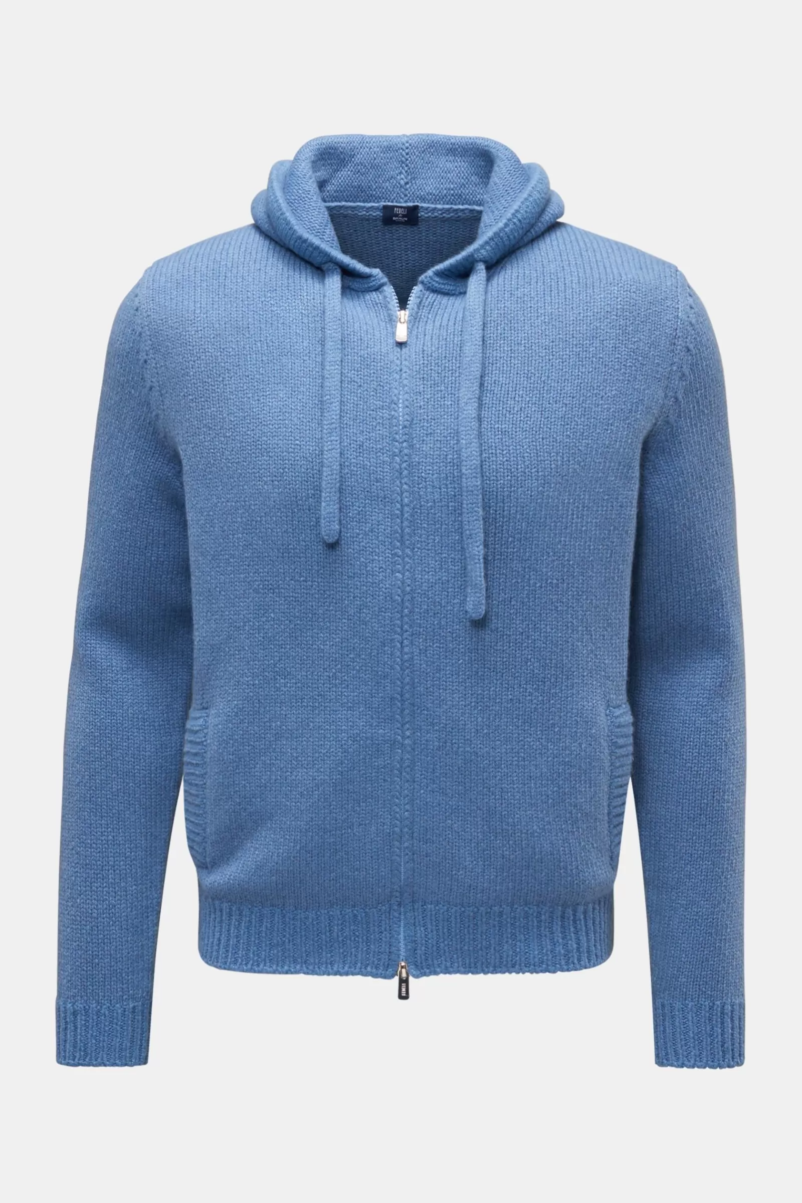 Cashmere Cardigan 'Dek Ml' Blue^Fedeli Best