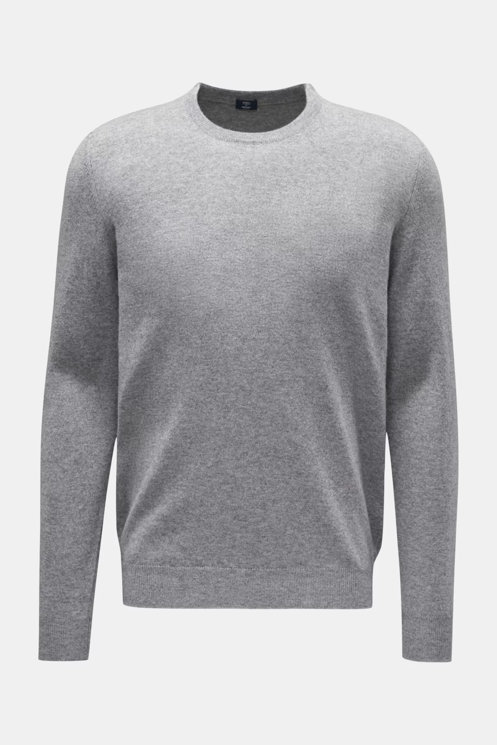 Cashmere Crew Neck Jumper Grey^Fedeli Outlet