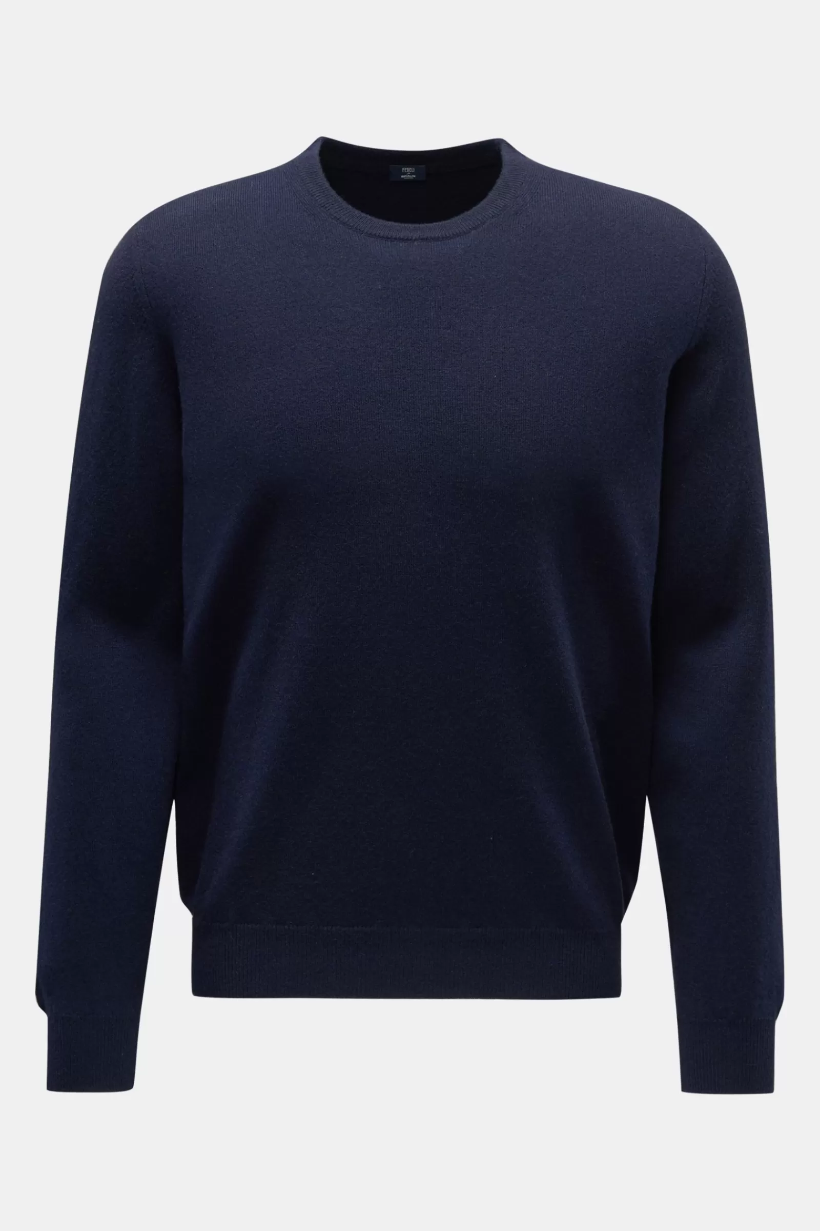 Cashmere Crew Neck Jumper Navy^Fedeli Store