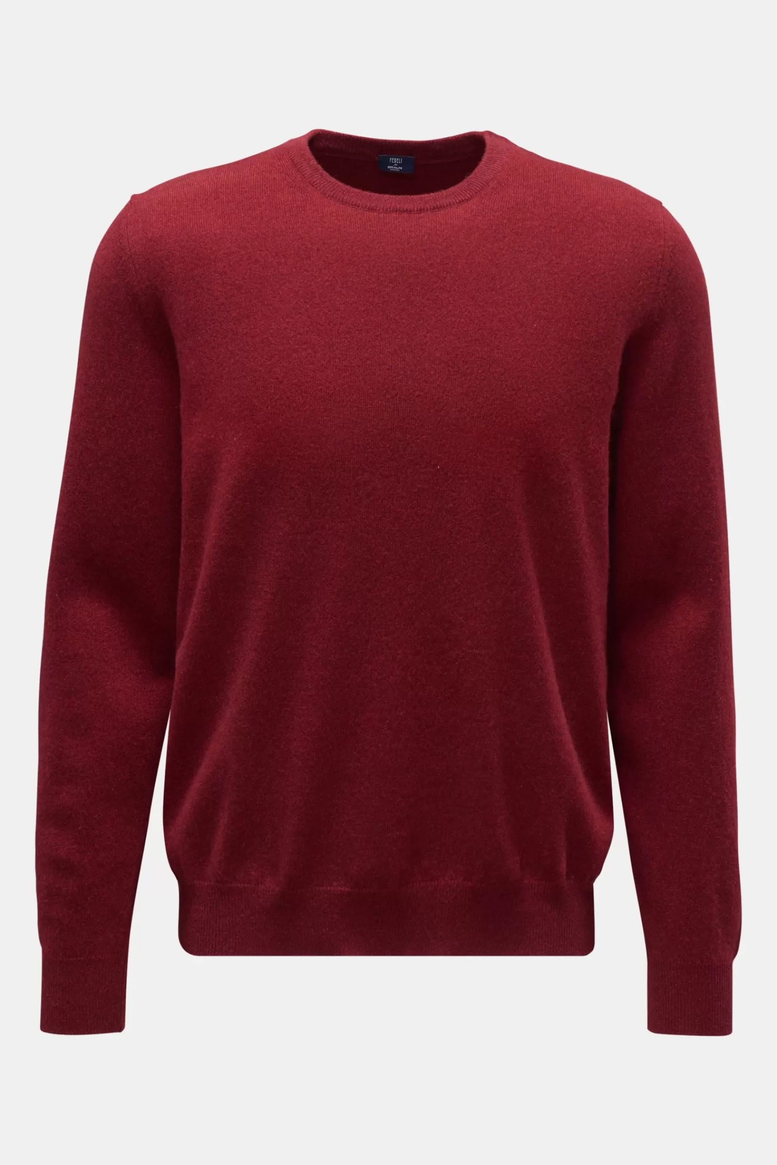 Cashmere Crew Neck Jumper Red^Fedeli Outlet