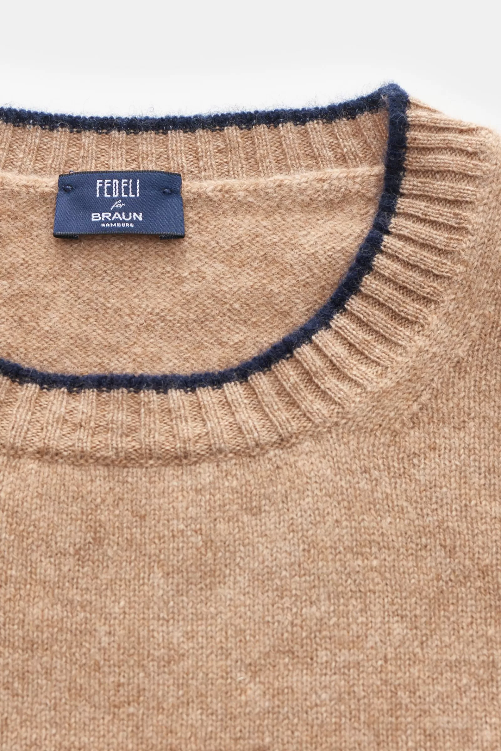 Cashmere Jumper 'Persia' Beige^Fedeli Shop