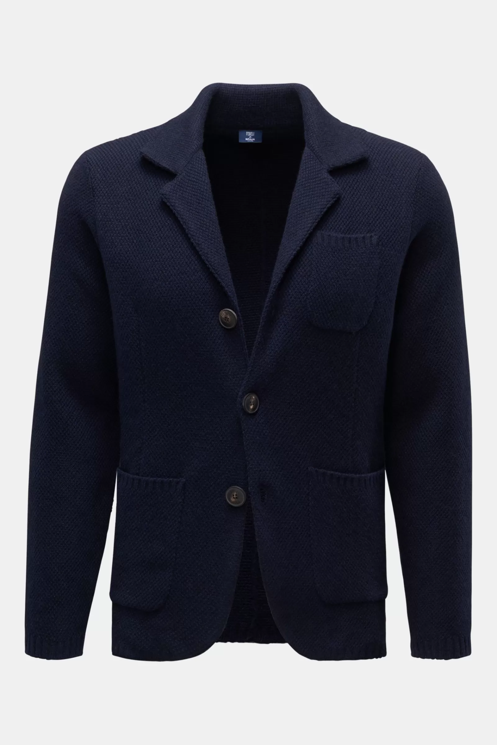 Cashmere Knit Blazer Navy^Fedeli Discount