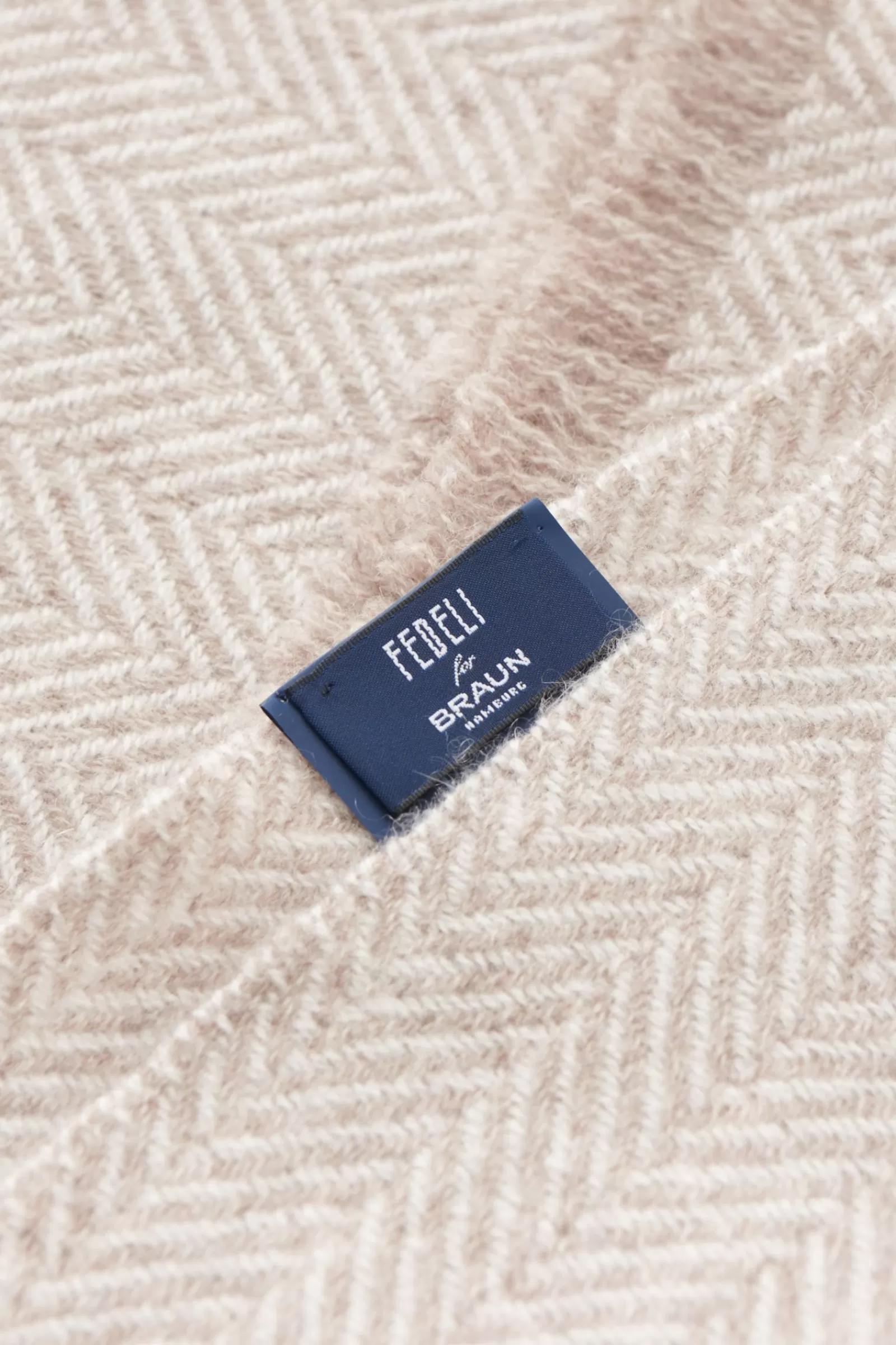 Cashmere Scarf Creme/Beige^Fedeli Shop