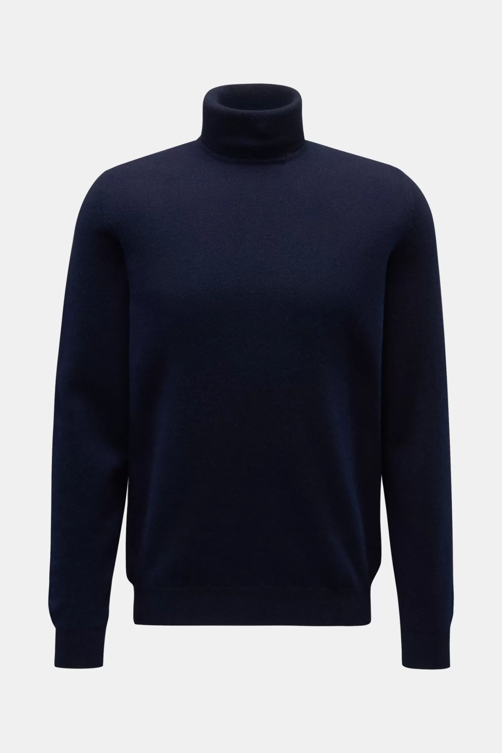 Cashmere Turtleneck Jumper 'Derby Slim' Navy^Fedeli Hot