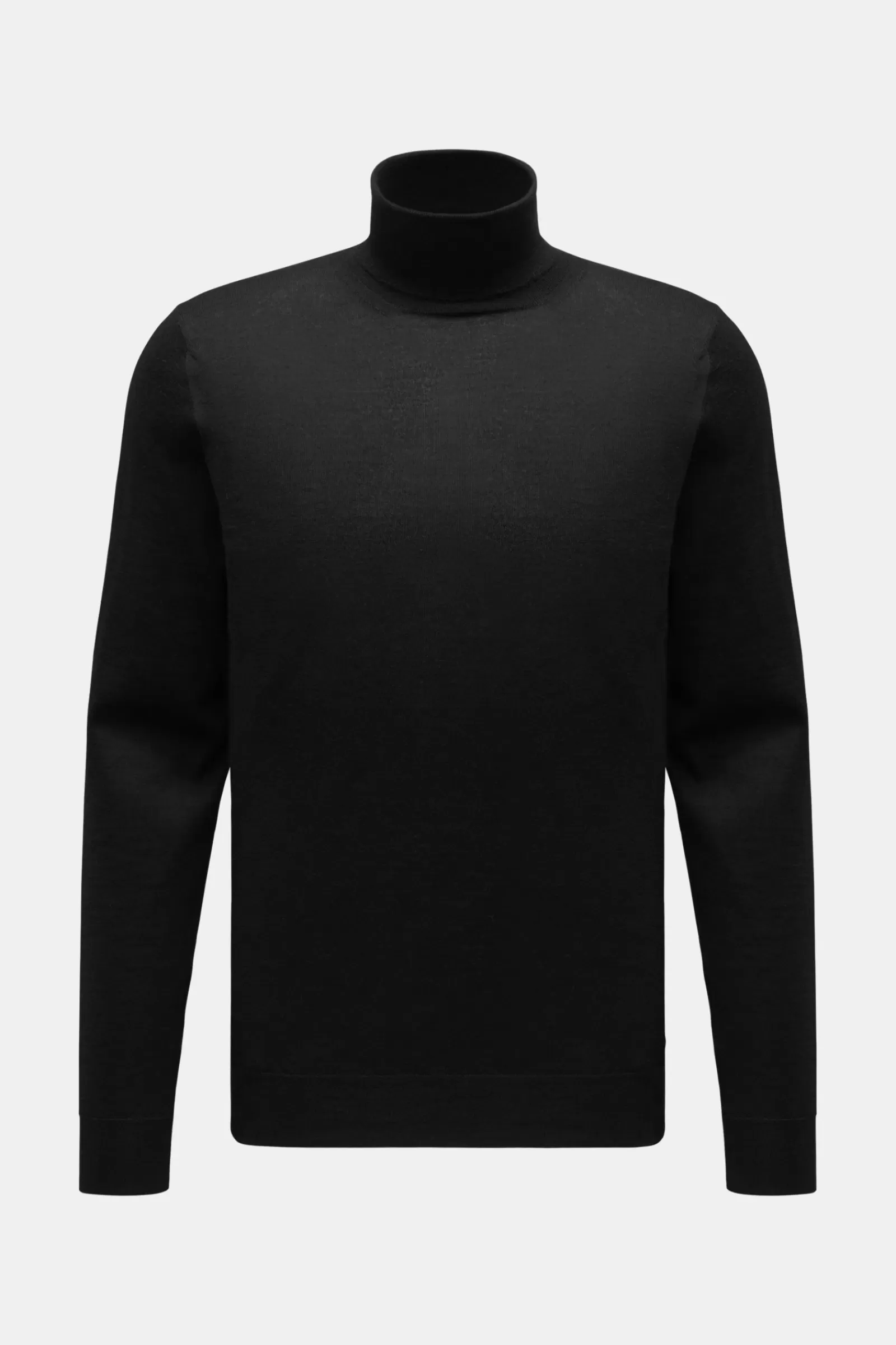 Fine Knit Turtleneck Jumper 'Derby Ml' Black^Fedeli Outlet