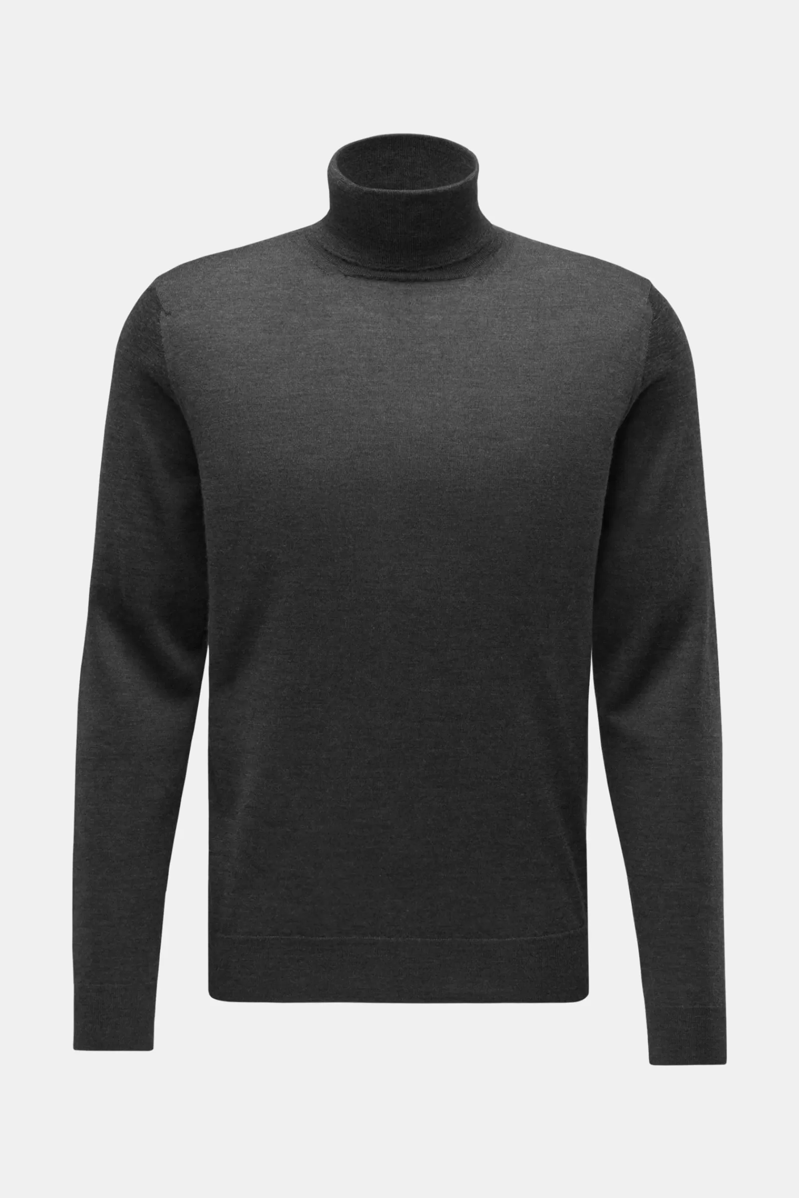 Fine Knit Turtleneck Jumper 'Derby Ml' Dark Grey^Fedeli Discount