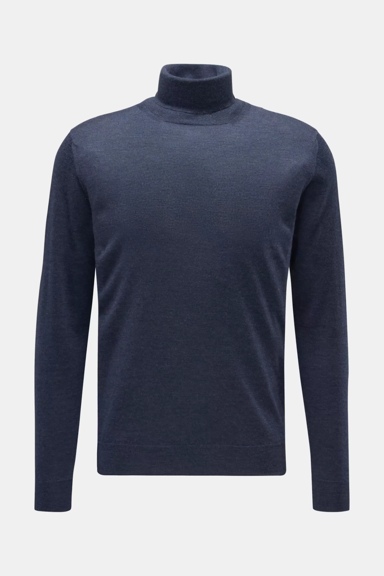 Fine Knit Turtleneck Jumper 'Derby Ml' Grey-Blue^Fedeli Flash Sale