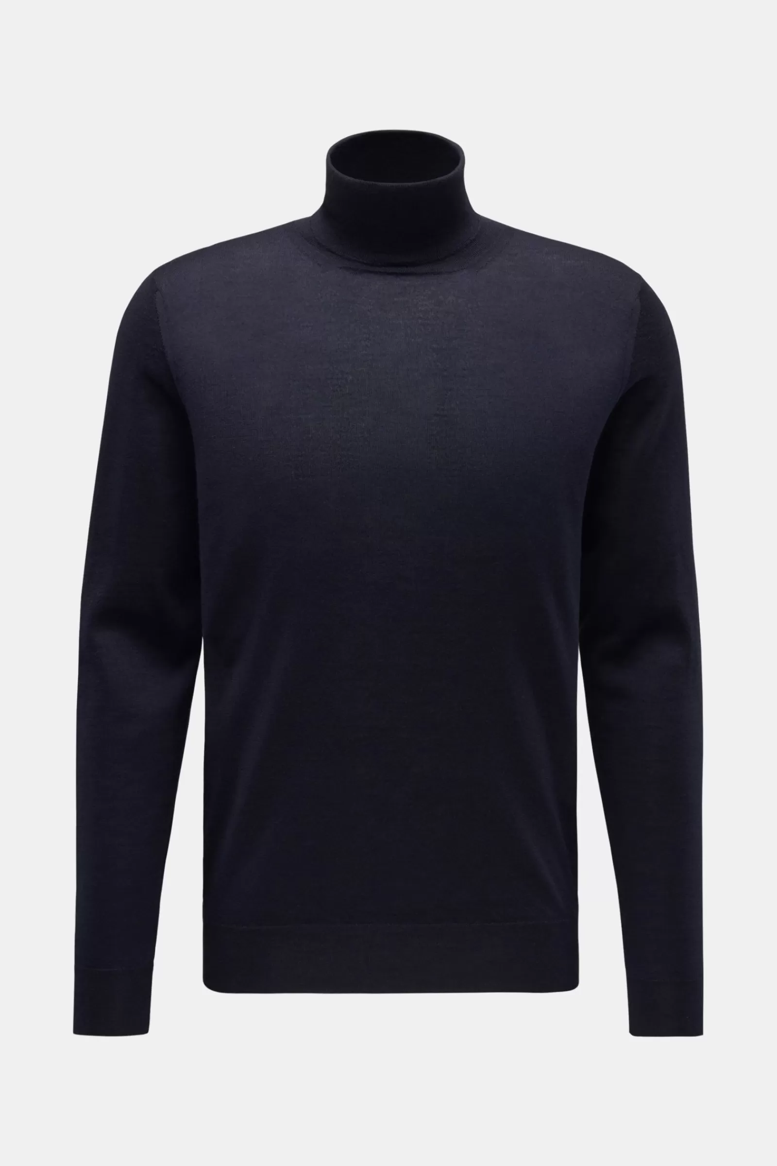 Fine Knit Turtleneck Jumper 'Derby Ml' Navy^Fedeli Outlet