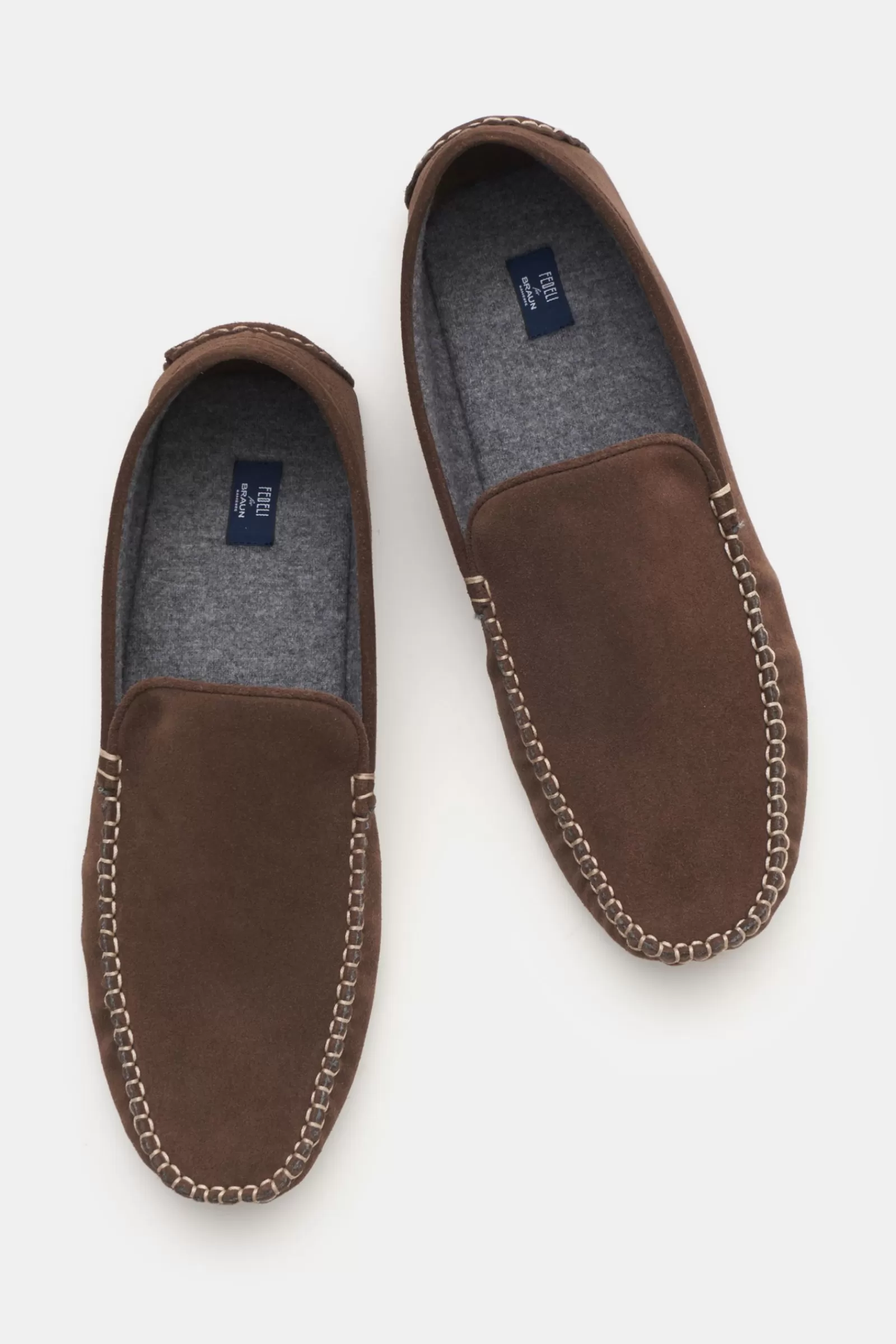 Slippers Brown^Fedeli Fashion