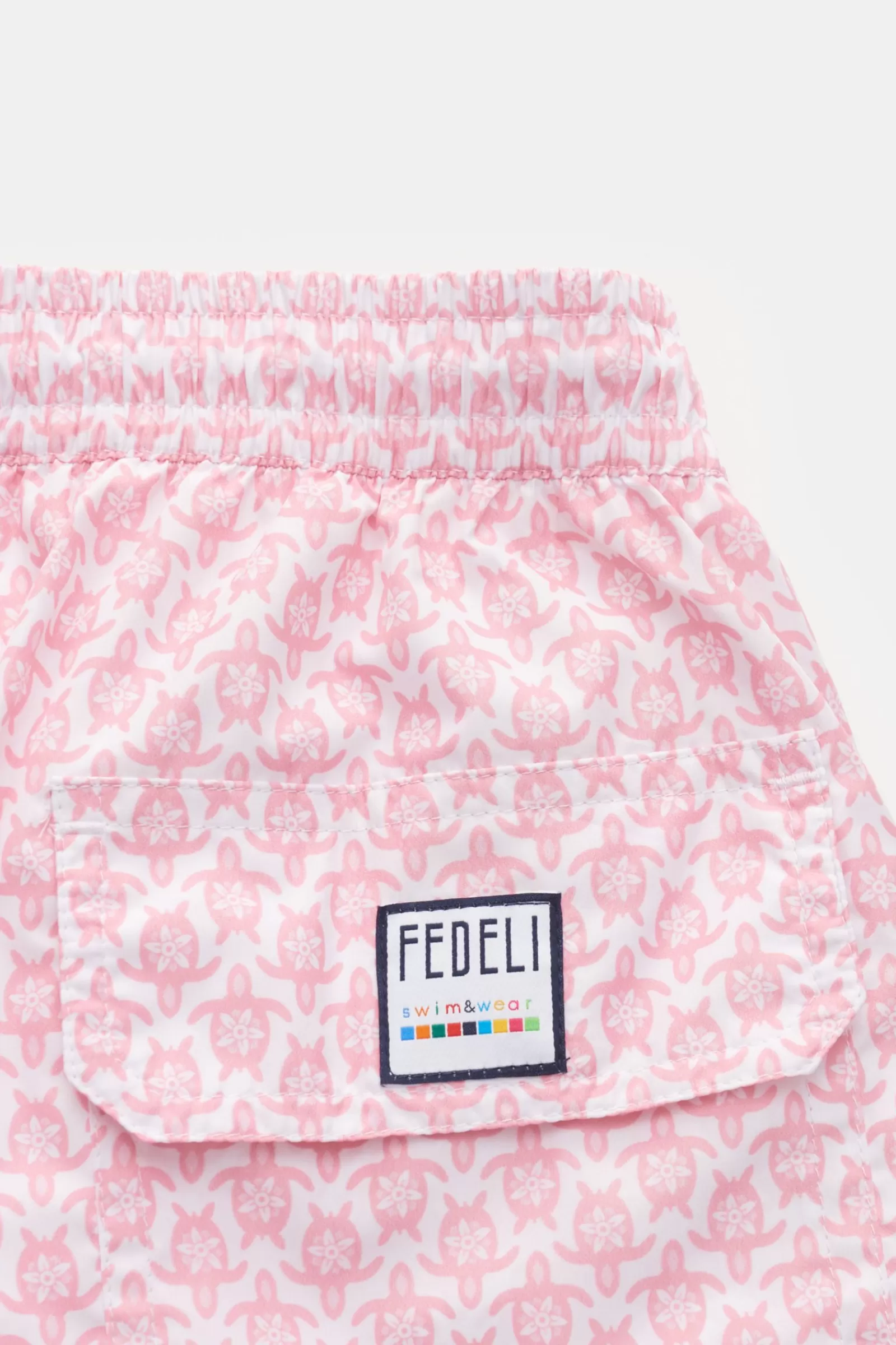 Swim Shorts 'Madeira Airstop' Rose/White Patterned>Fedeli Flash Sale