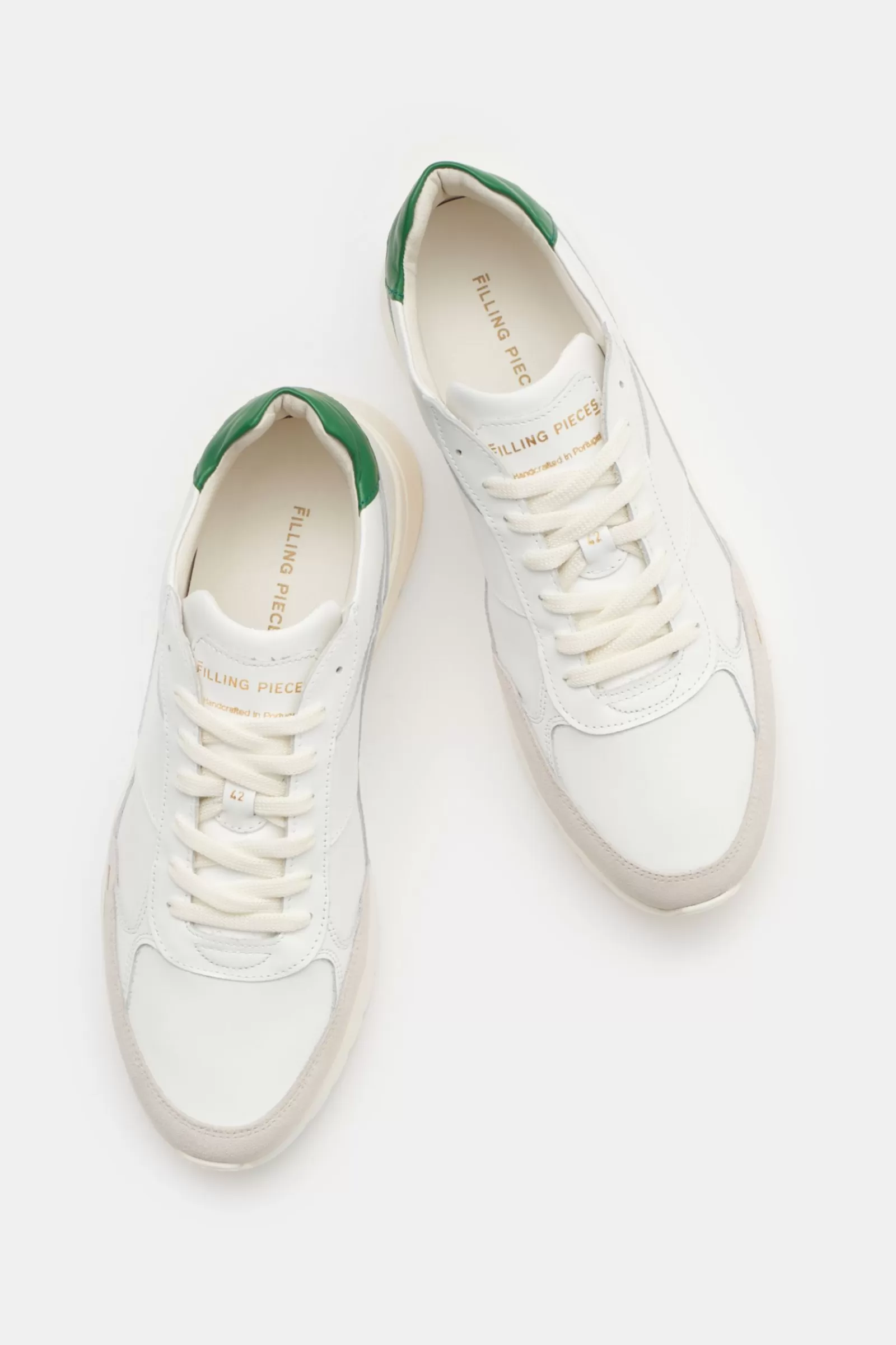 Sneakers 'Jet Runner' White/Green^Filling Pieces Shop