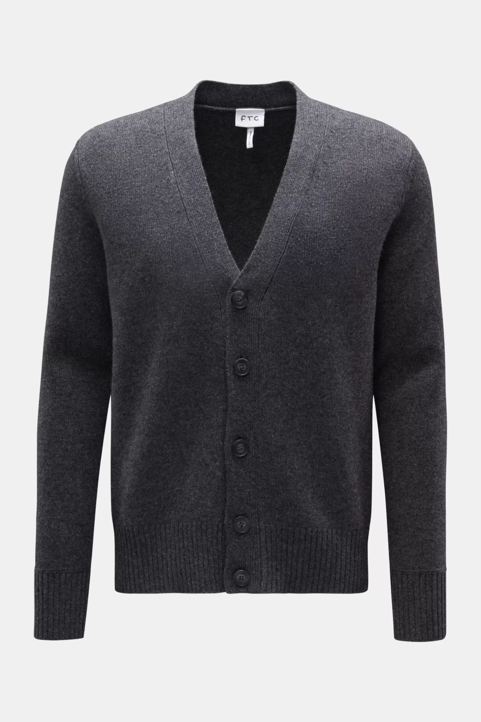 Cashmere Cardigan Dark Grey^FTC Cheap