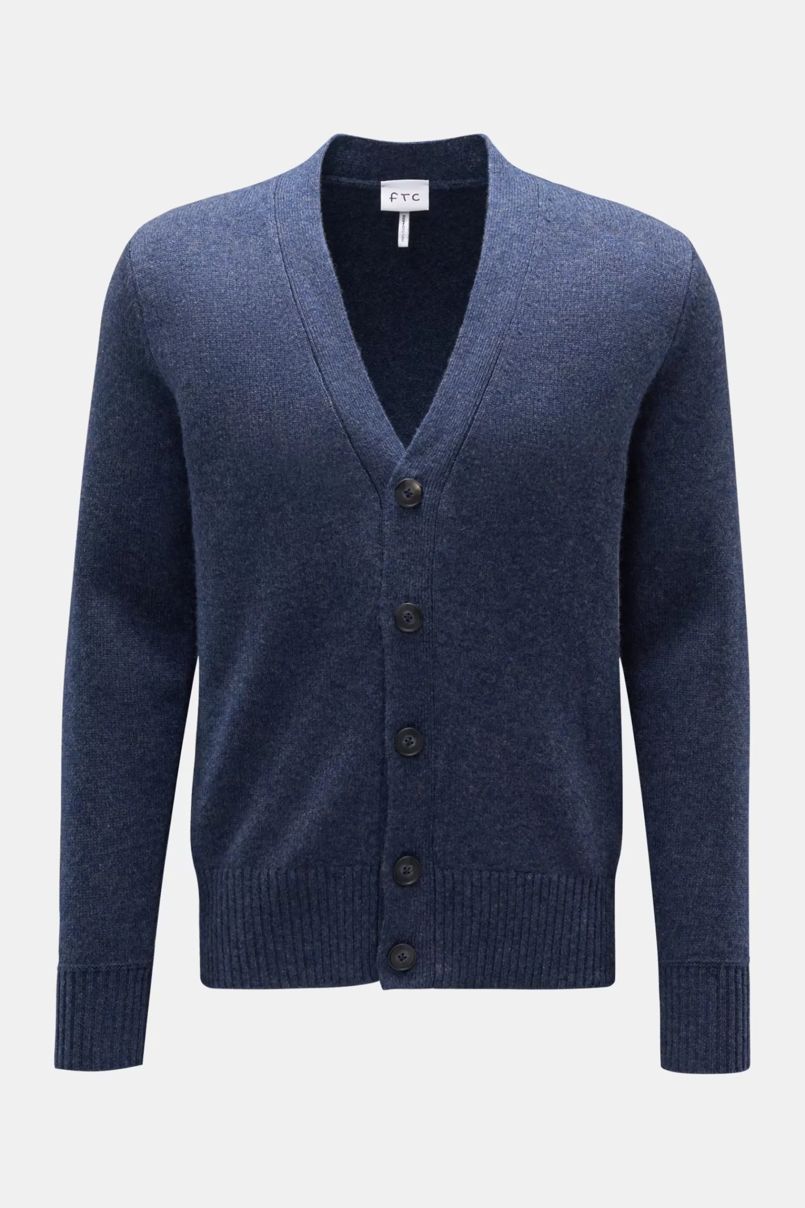 Cashmere Cardigan Grey-Blue^FTC Best