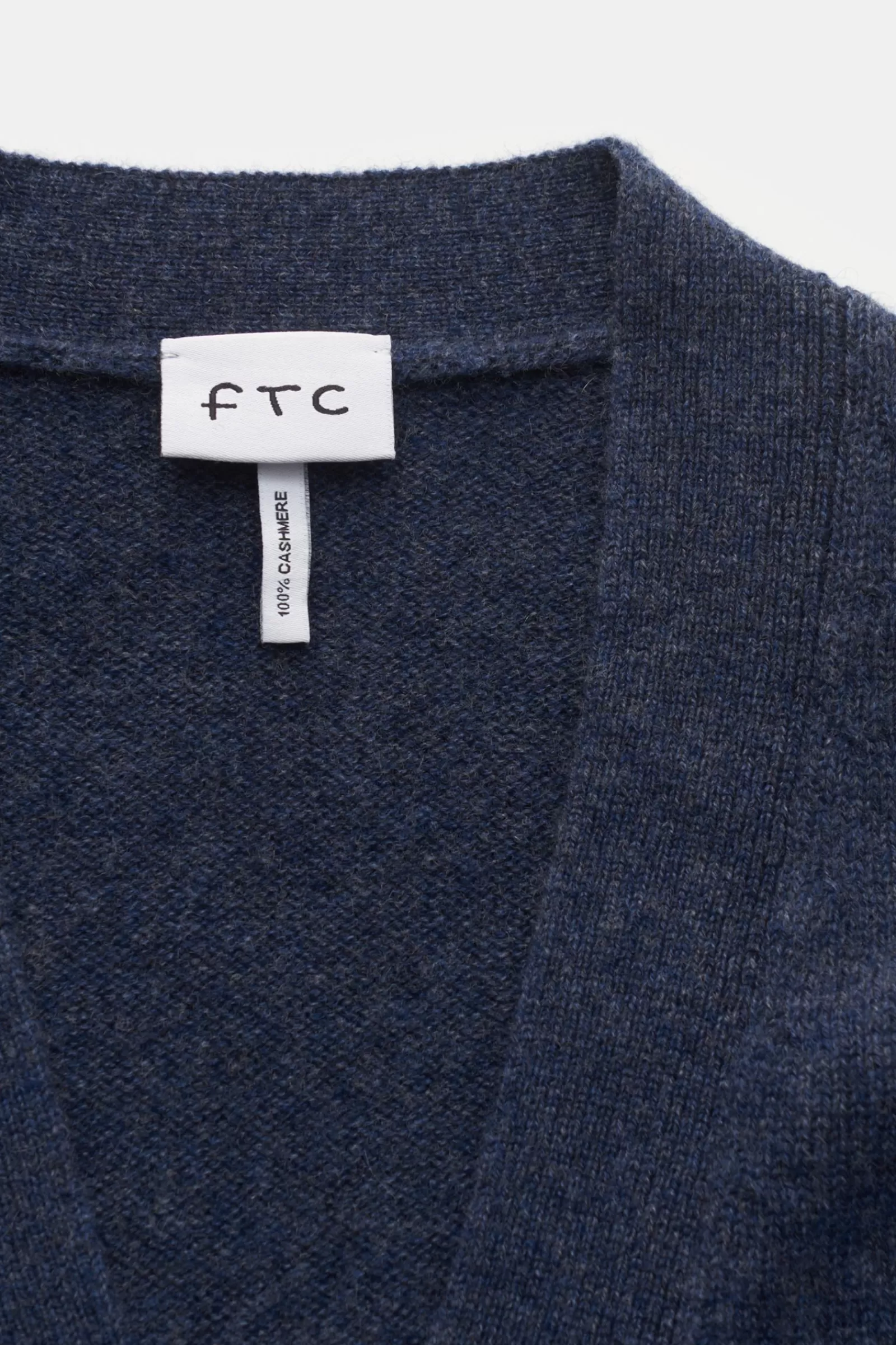 Cashmere Cardigan Grey-Blue^FTC Best