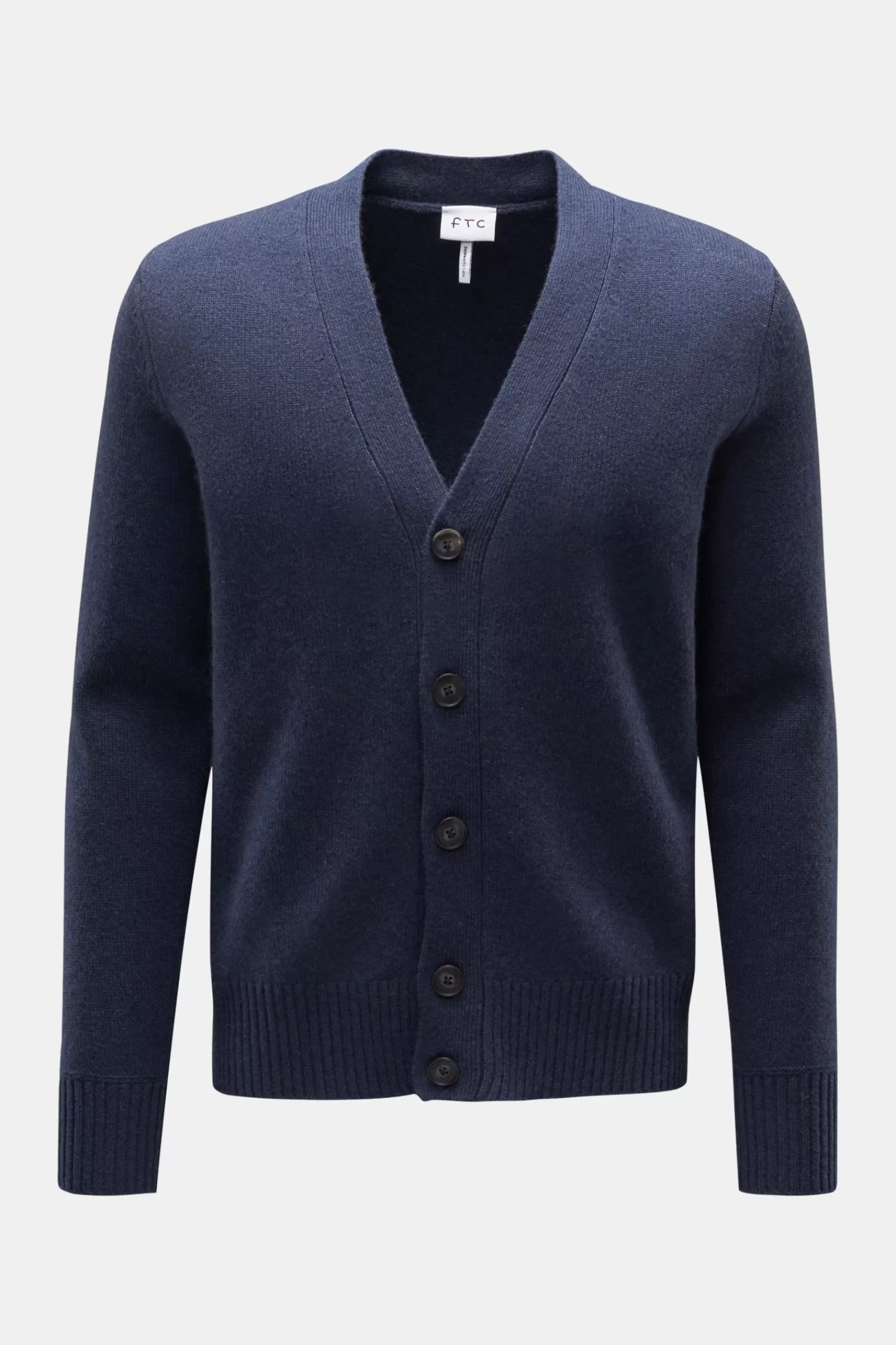 Cashmere Cardigan Navy^FTC Best