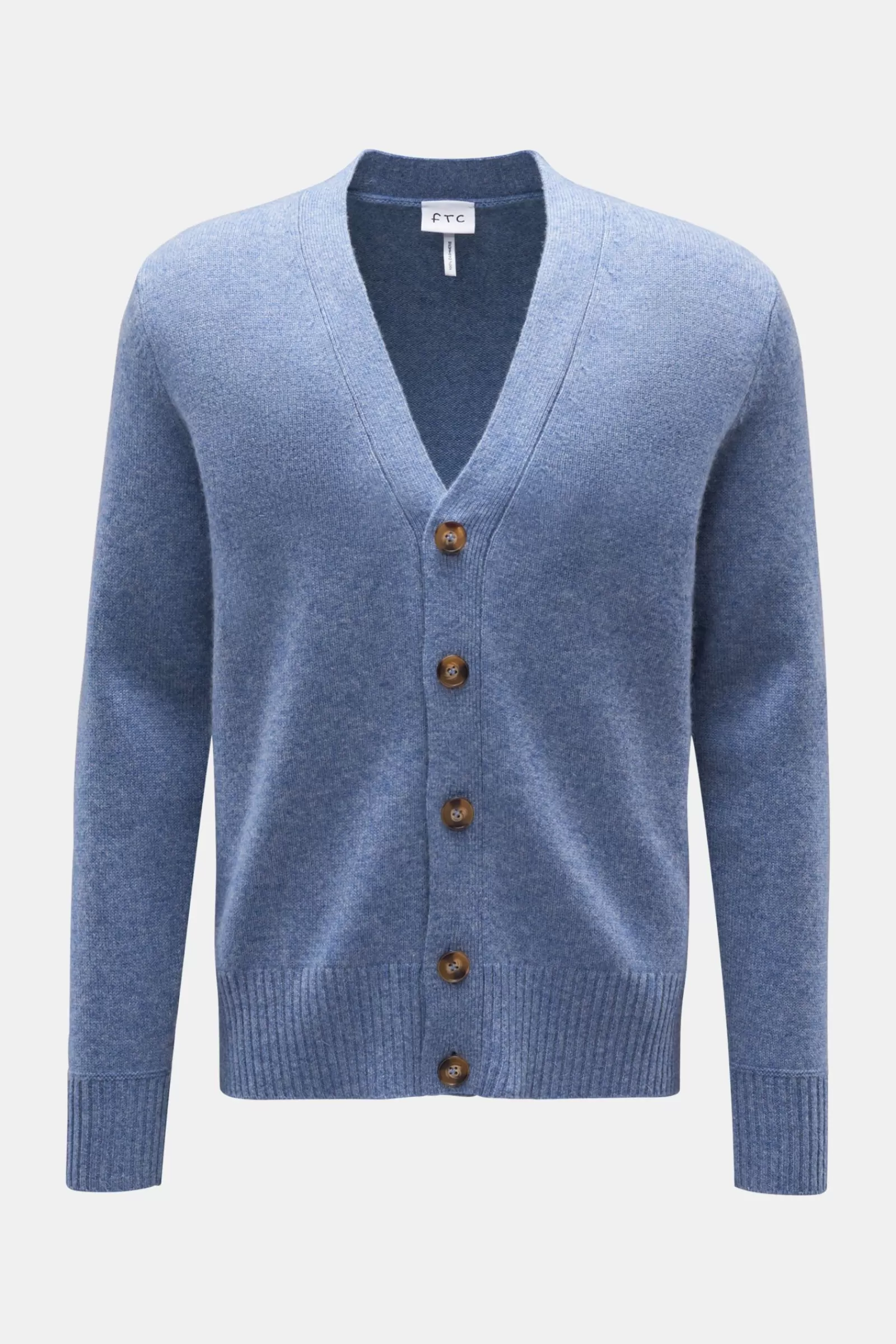 Cashmere Cardigan Smoky Blue^FTC Store