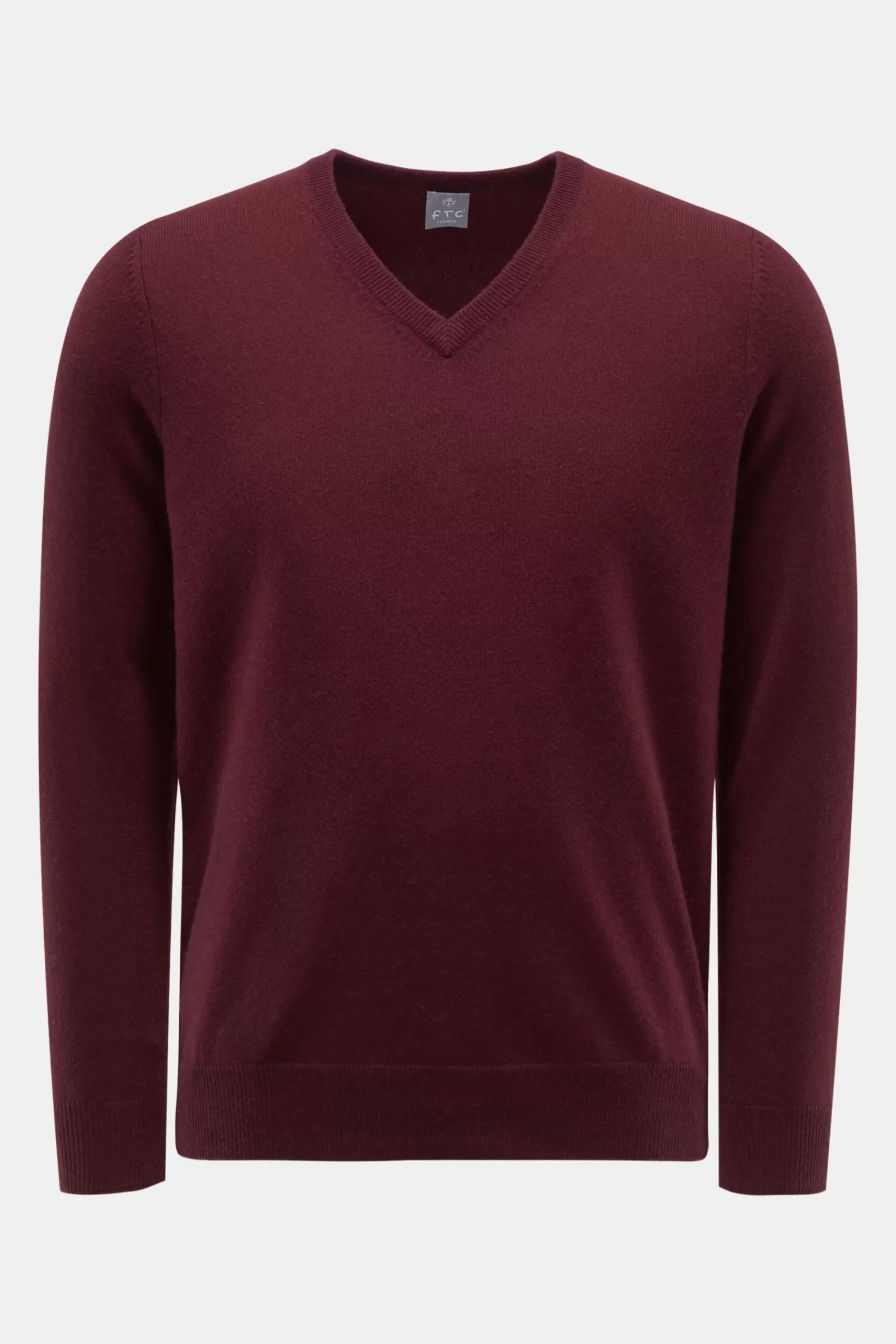 Cashmere Cashmere V-Neck Jumper Burgundy^FTC Best