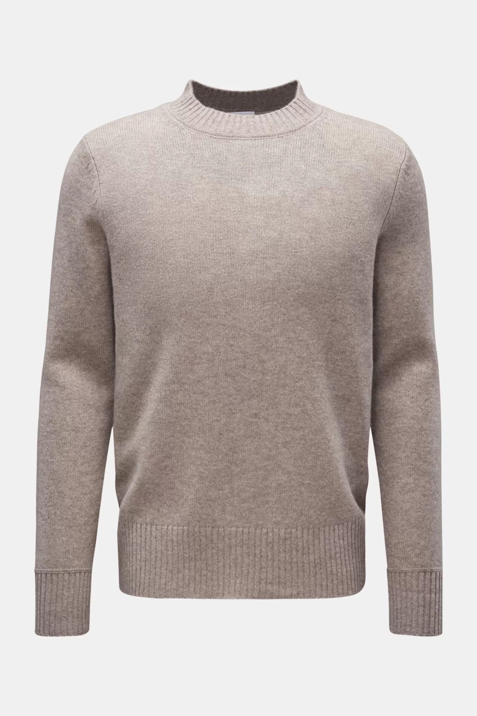 Cashmere Crew Neck Jumper Grey-Brown^FTC Online