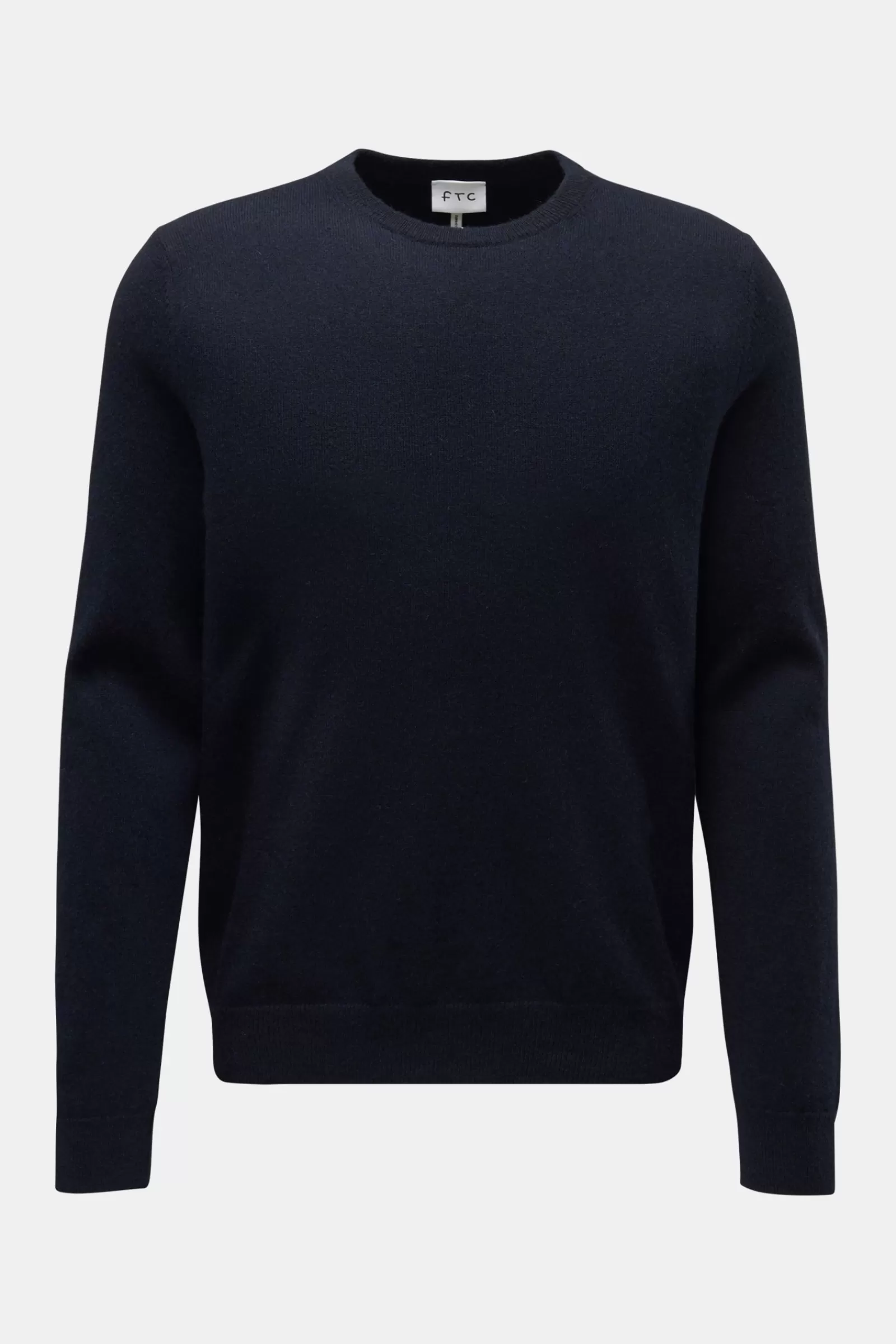 Cashmere Crew Neck Jumper Navy^FTC Sale